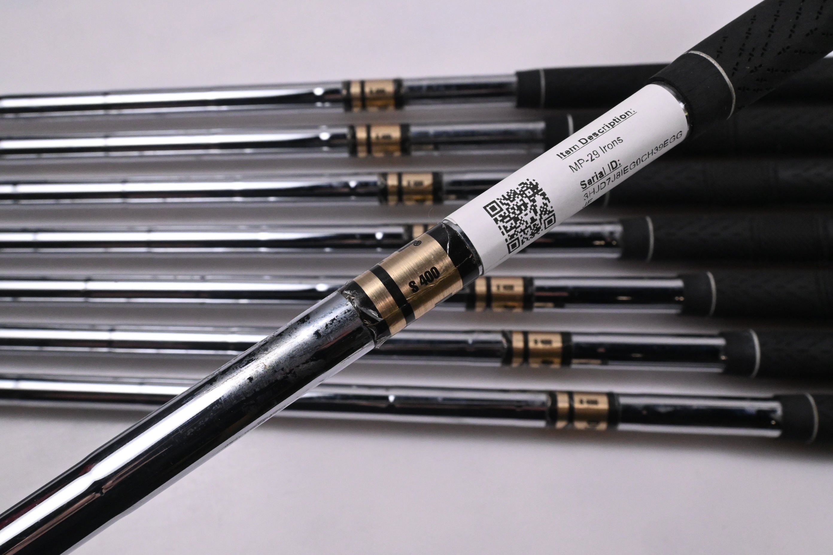 Mizuno MP-29 Irons / 3-PW / Stiff Flex Dynamic Gold SenseiCore S400 Shafts