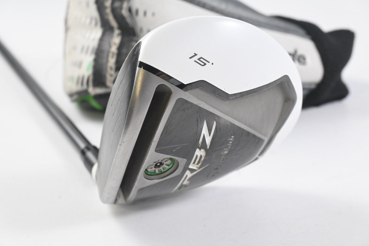 Left Hand Taylormade RBZ #3 Wood / 15 Degree / Regular Flex Matrix XCon-5 Shaft