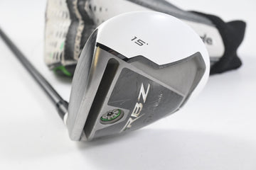 Left Hand Taylormade RBZ #3 Wood / 15 Degree / Regular Flex Matrix XCon-5 Shaft