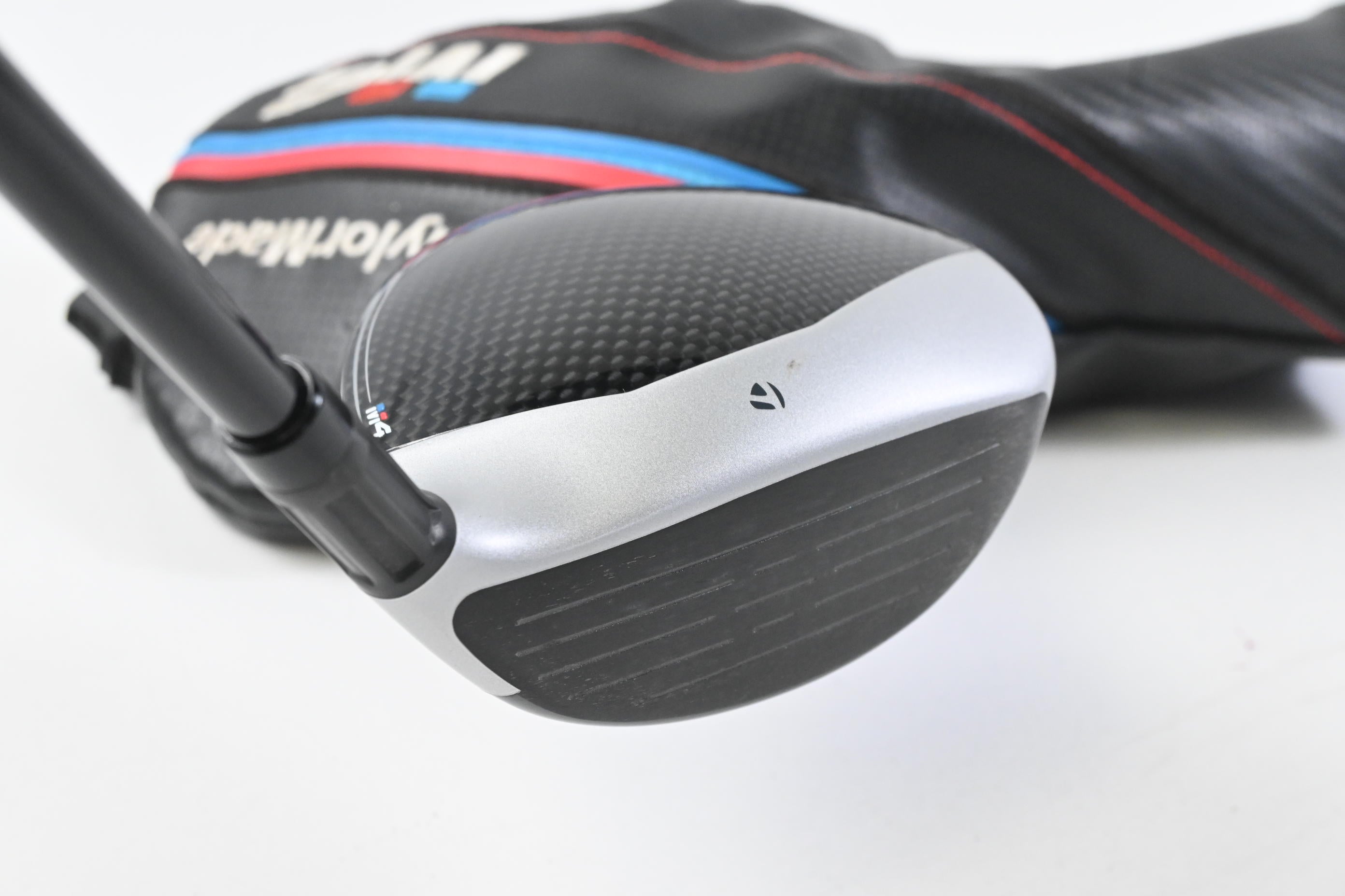 Left Hand Taylormade M4 #3 Wood / 15 Degree / Stiff Flex Fujikura Atmos Red 6