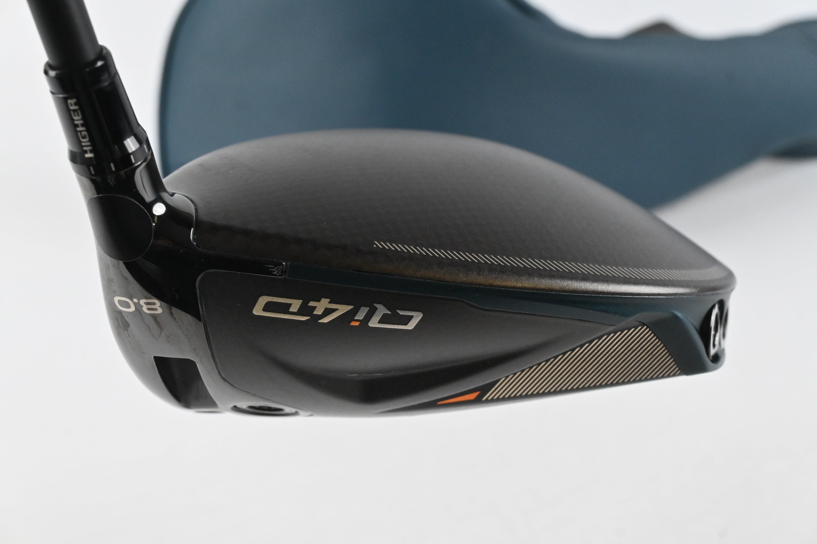 Taylormade Qi4D Driver / 8 Degree / X-Flex Hzrdus Gen5 Black 60 Shaft