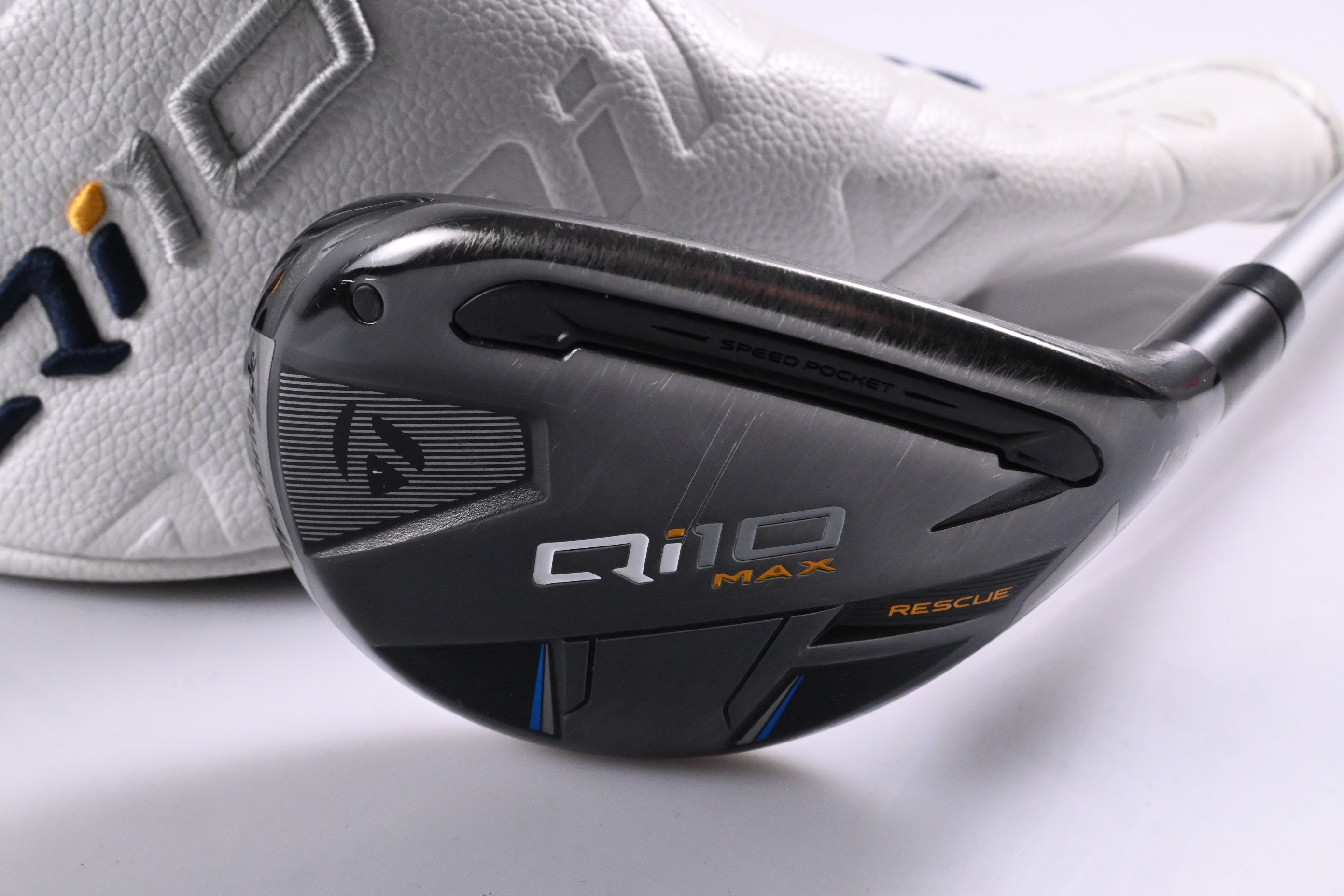 Ladies Taylormade Qi10 Max #5 Hybrid / 27 Degree / Ladies Flex Speeder NX TCS 40