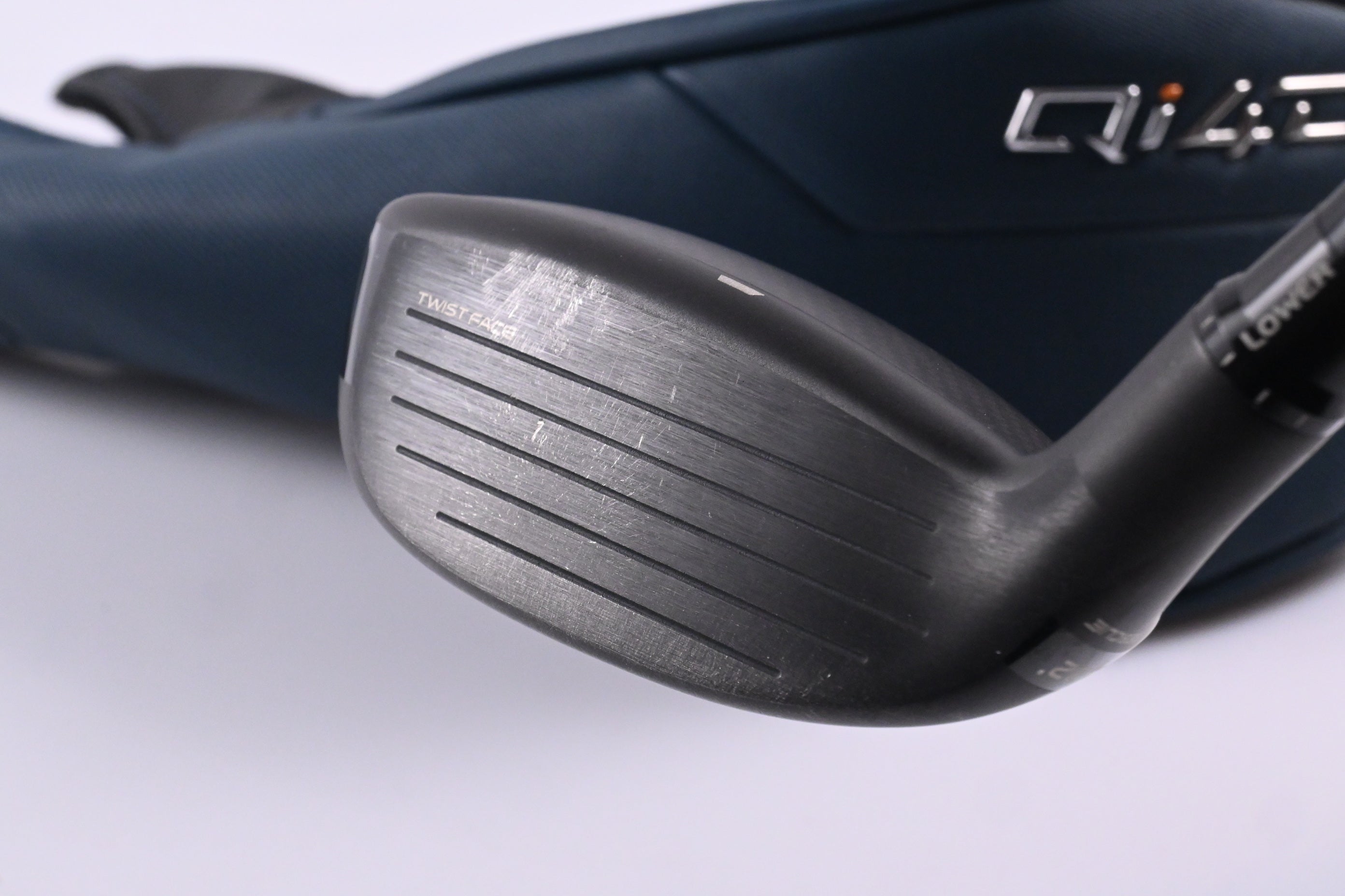 Taylormade Qi4D #4 Hybrid / 22 Degree / Stiff Flex KBS Reax 75 Shaft *reprocessed