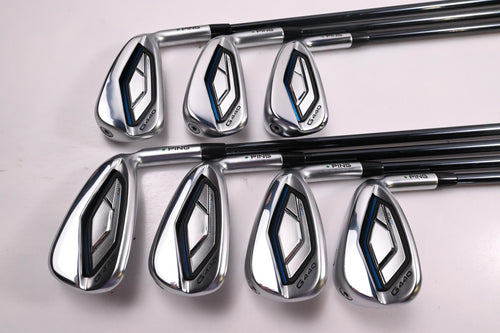 Ping G440 Irons / 5-PW+UW / Green Dot / Stiff Flex UST Recoil Dart 75 Shafts