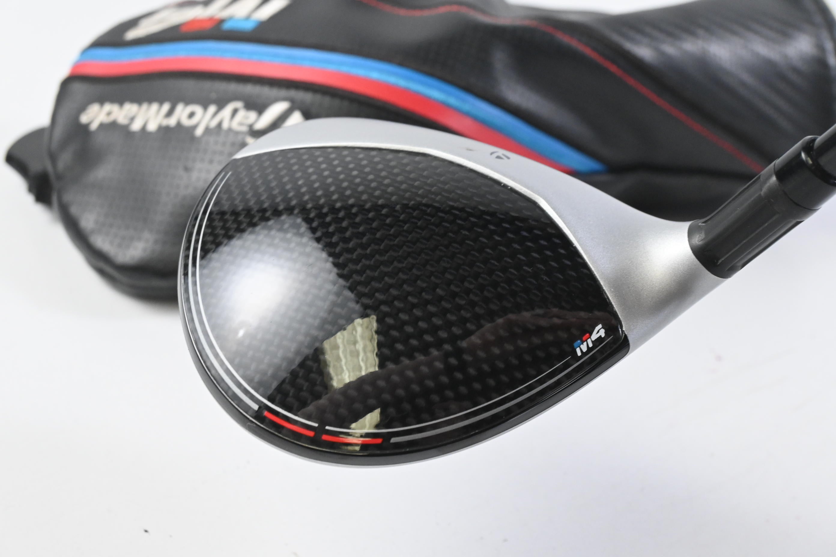 Left Hand Taylormade M4 #3 Wood / 15 Degree / Stiff Flex Fujikura Atmos Red 6