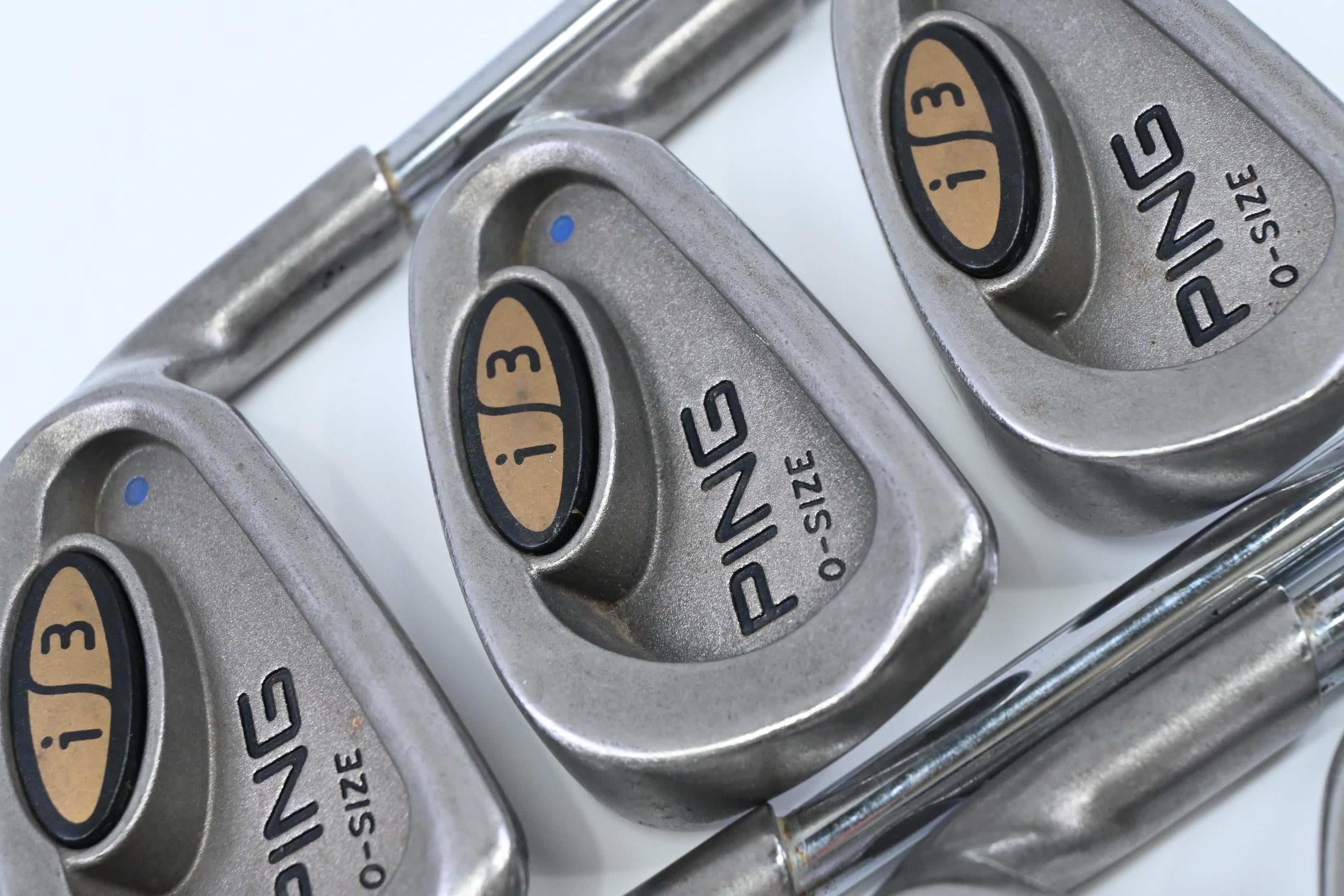 Ping i3 O-Size Irons / 5-PW / Blue Dot / Stiff Flex Ping JZ Shafts