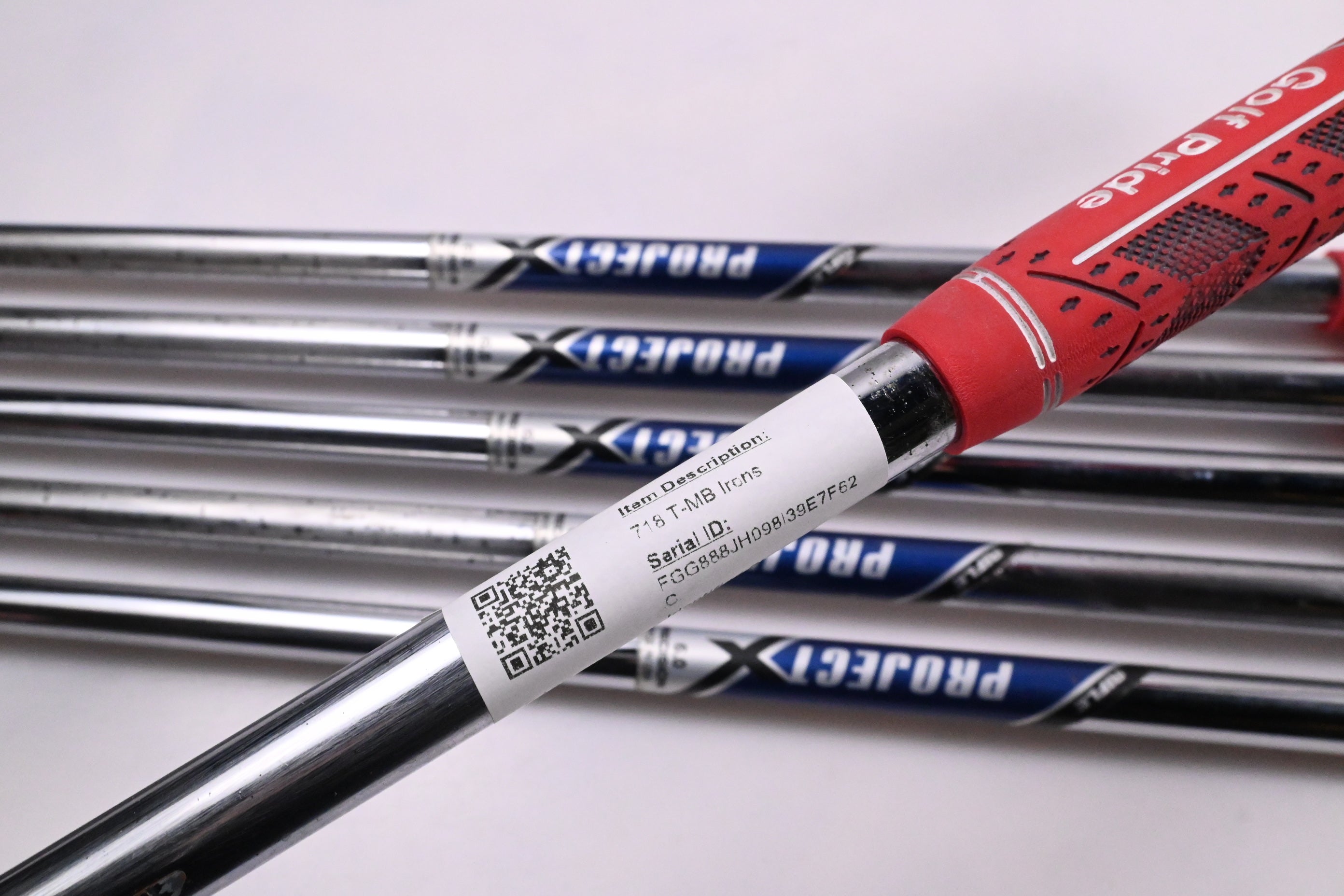 Titleist 718 T-MB Irons / 5-PW / Stiff Flex Project X Shafts