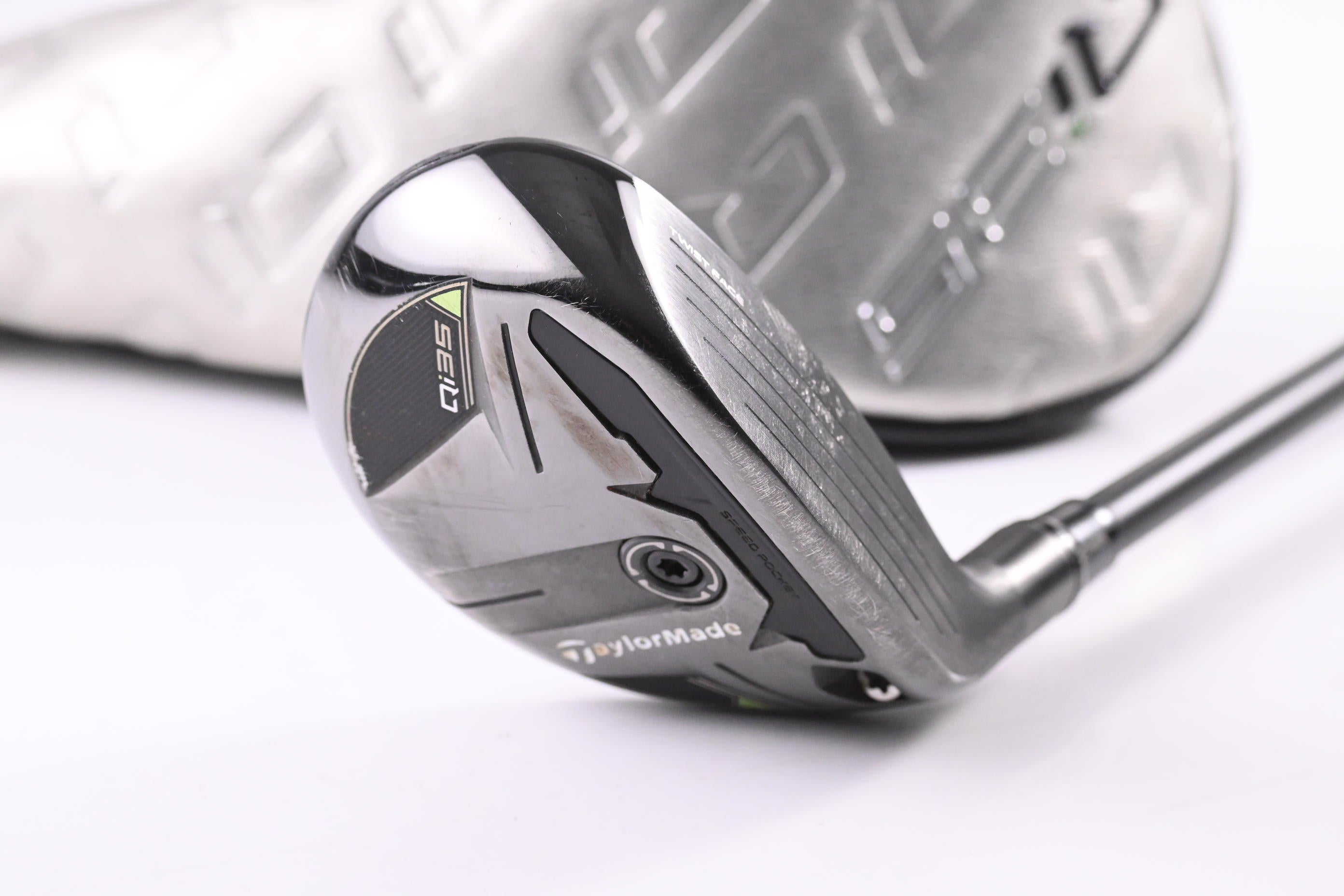 Taylormade Qi35 #3 Hybrid / 19 Degree / Stiff Flex Fujikura Ventus Blue 7 Shaft