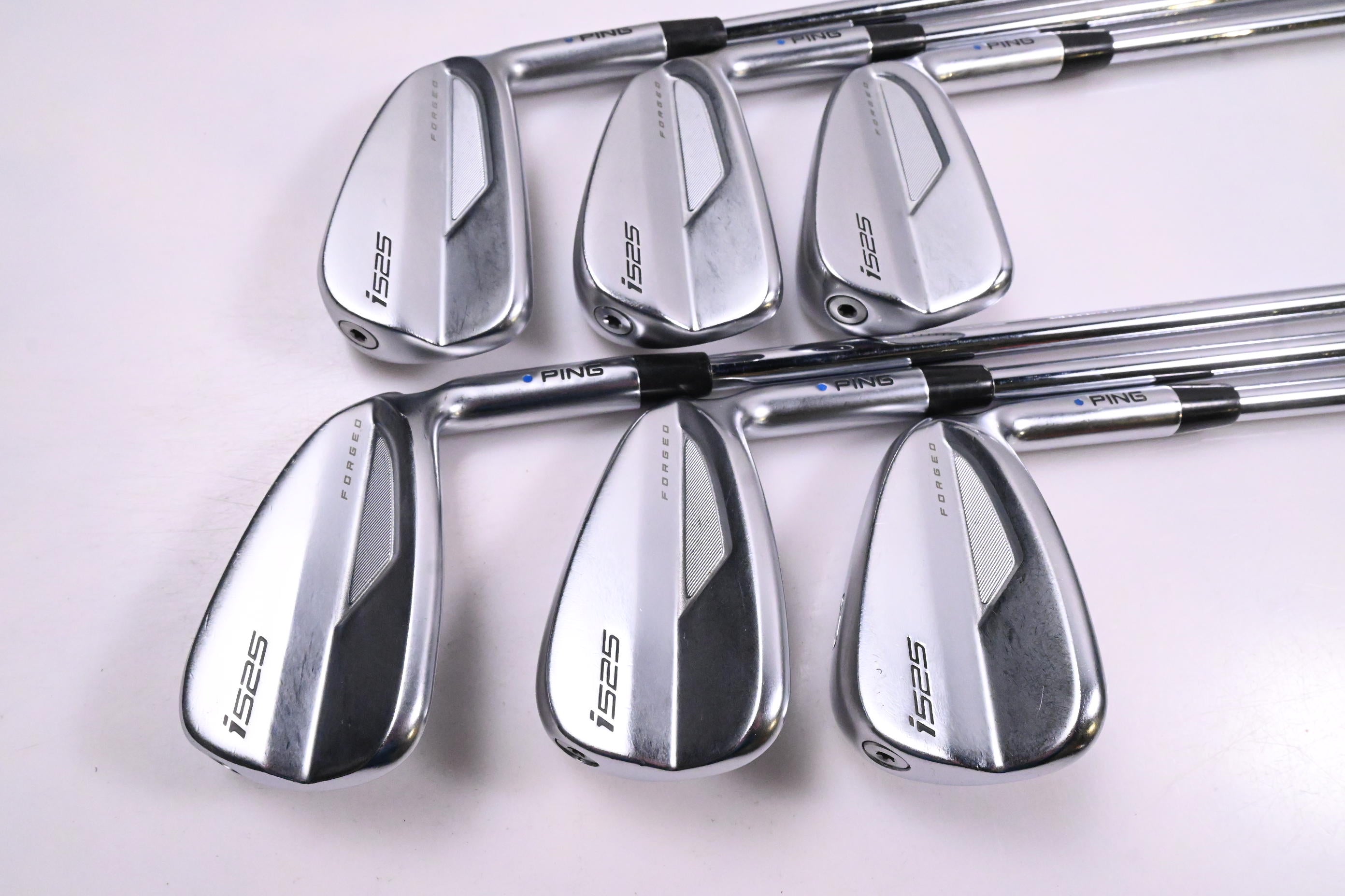 Ping i525 Irons / 5-PW / Blue Dot / Regular Flex Ping AWT 2.0 Shafts