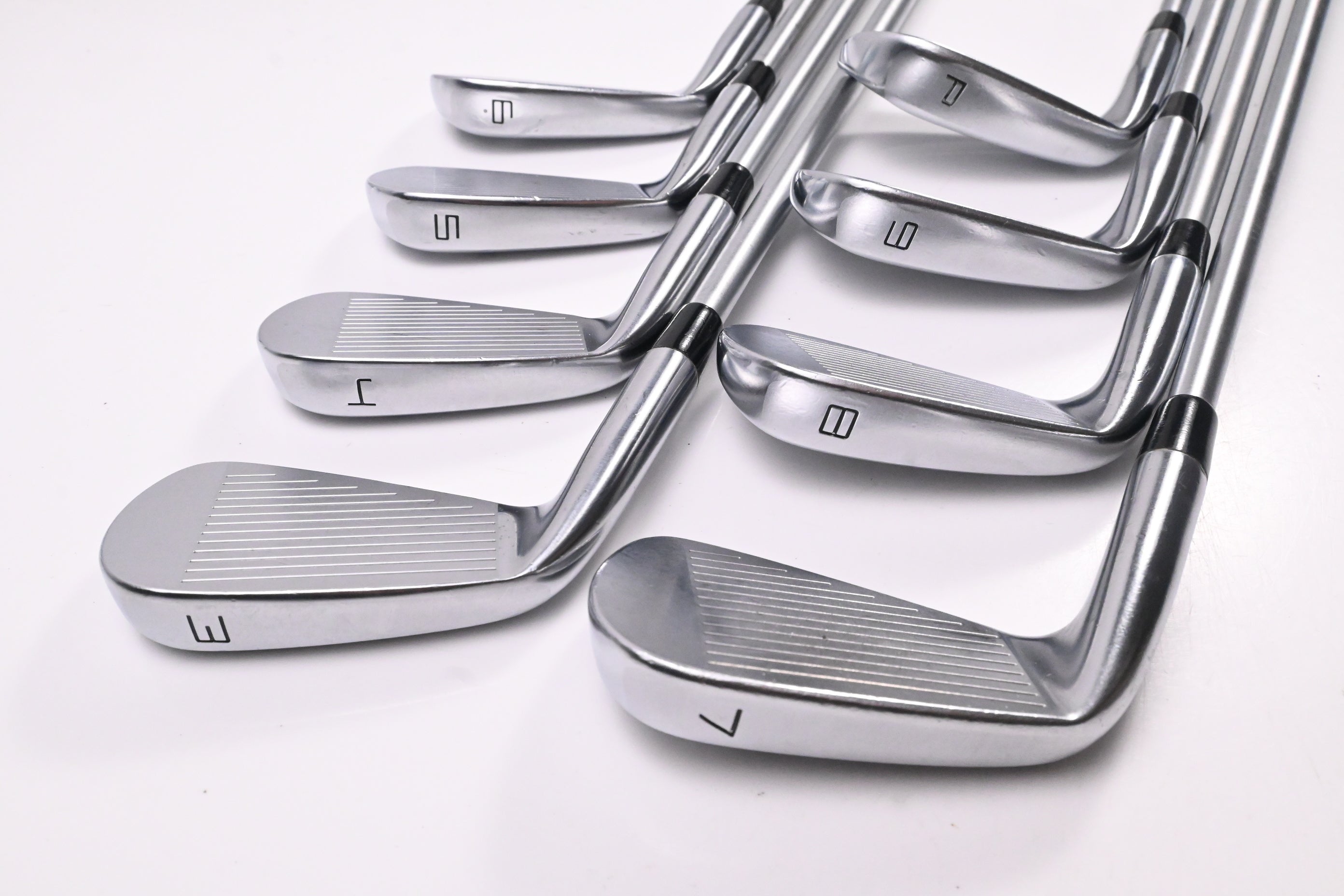 Taylormade P750 Tour Proto Irons / 3-PW / Stiff Flex KBS Tour C-Taper 120 Shafts