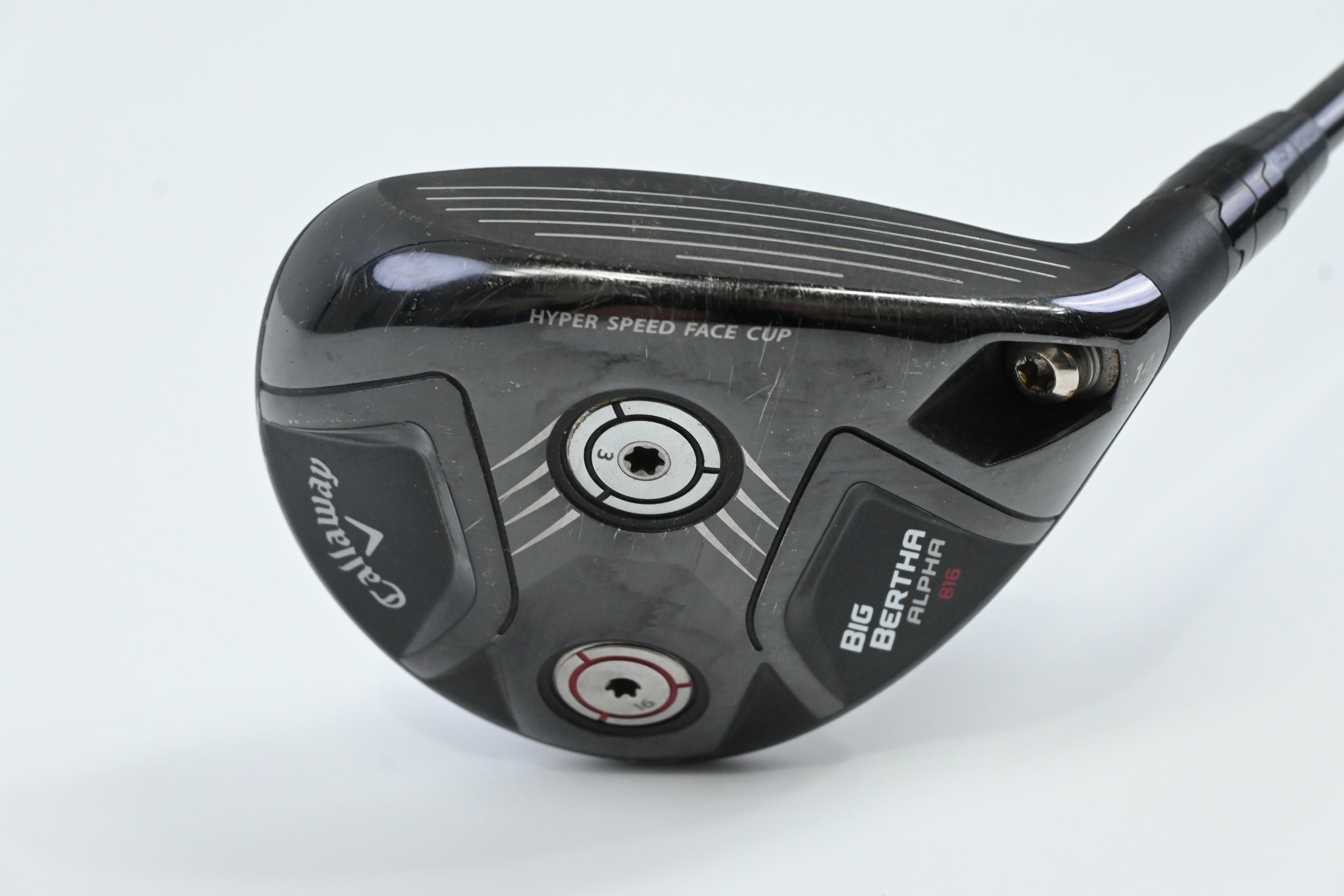 Callaway Big Bertha Alpha 816 #3 Wood / 14 Degree / Stiff Flex Aldila Rogue