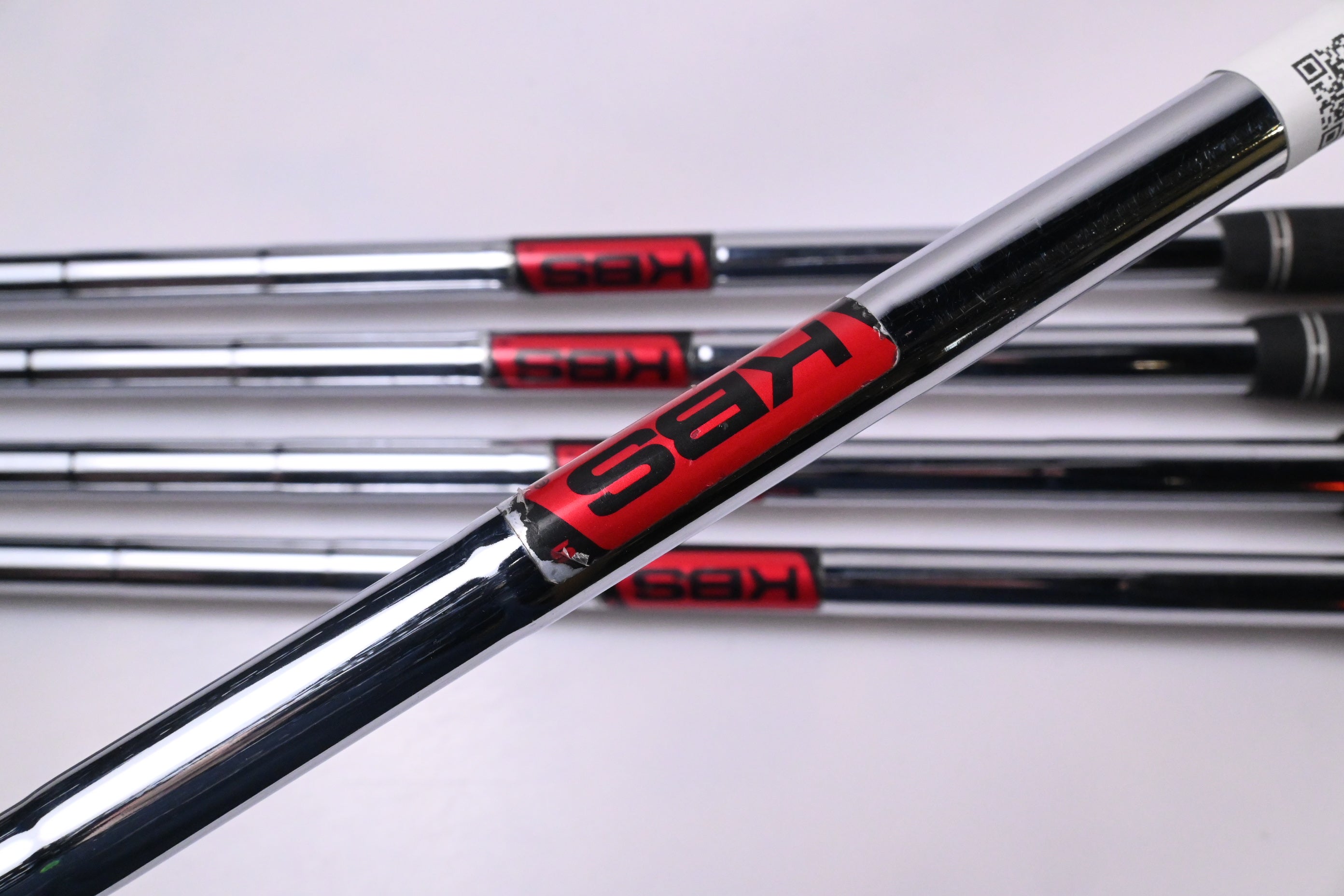 Titleist 718 CB Irons / 6-PW / Stiff Flex KBS Tour Shafts