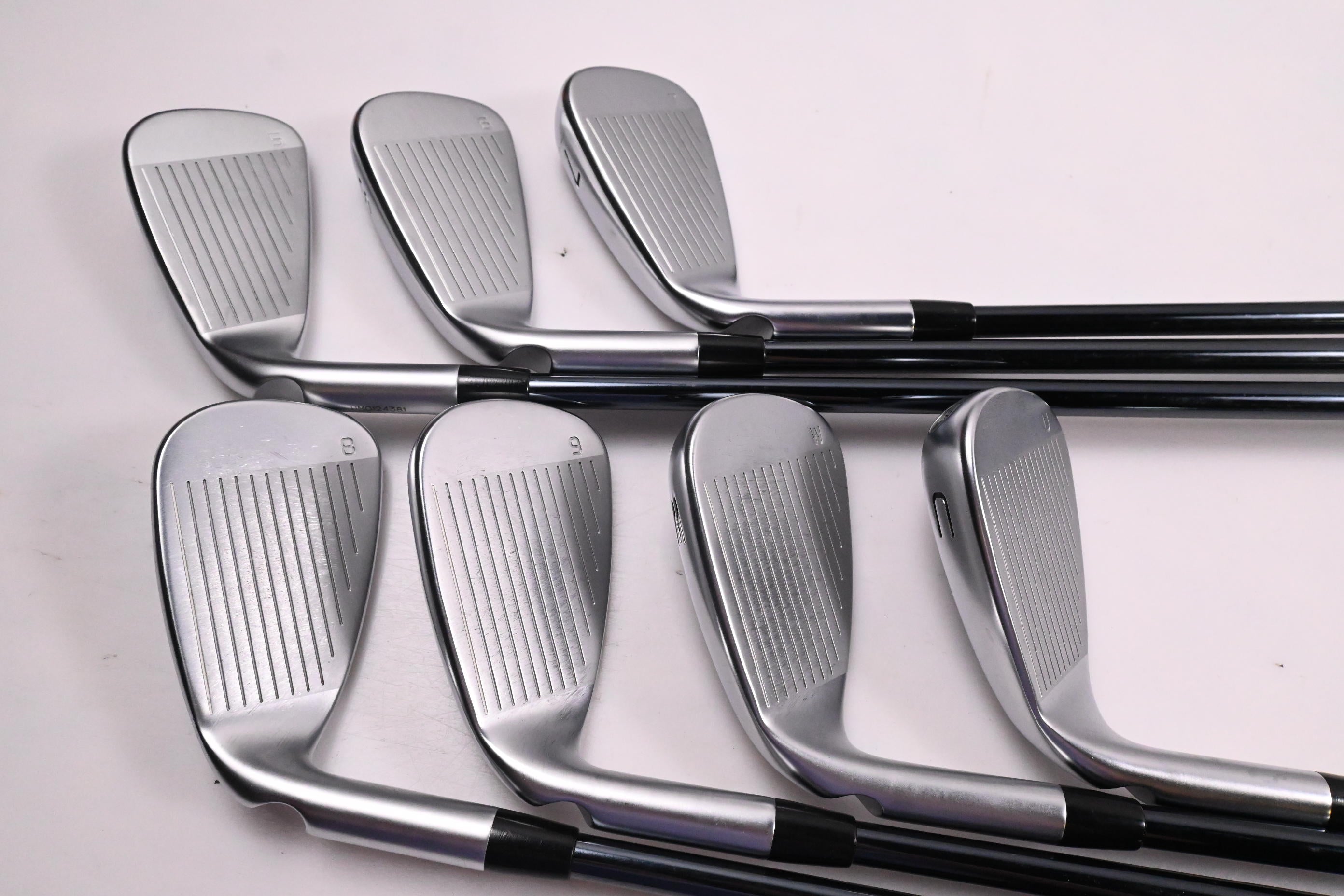 Ping G440 Irons / 5-PW+UW / Green Dot / Stiff Flex UST Recoil Dart 75 Shafts