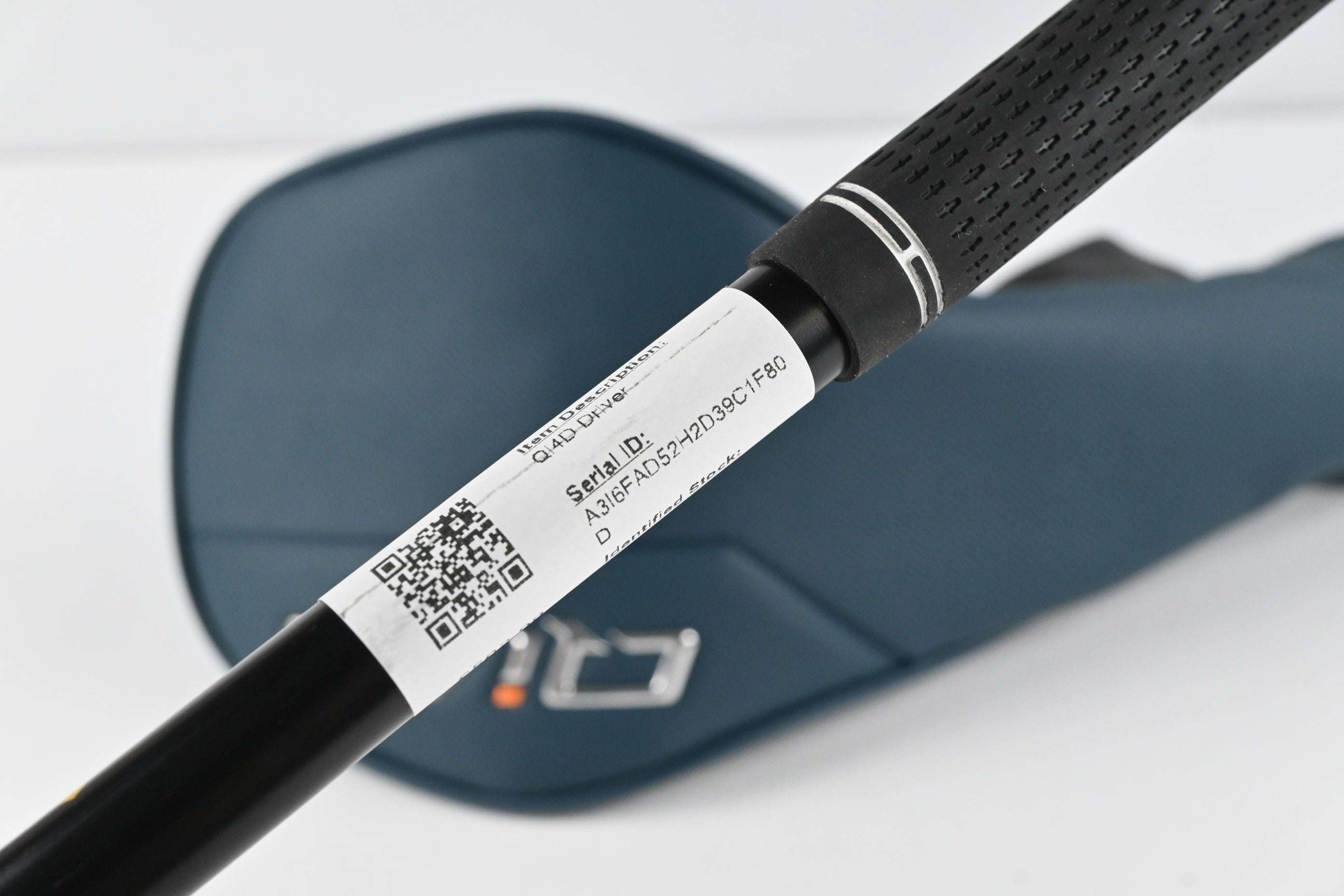 Taylormade Qi4D Driver / 8 Degree / X-Flex Hzrdus Gen5 Black 60 Shaft
