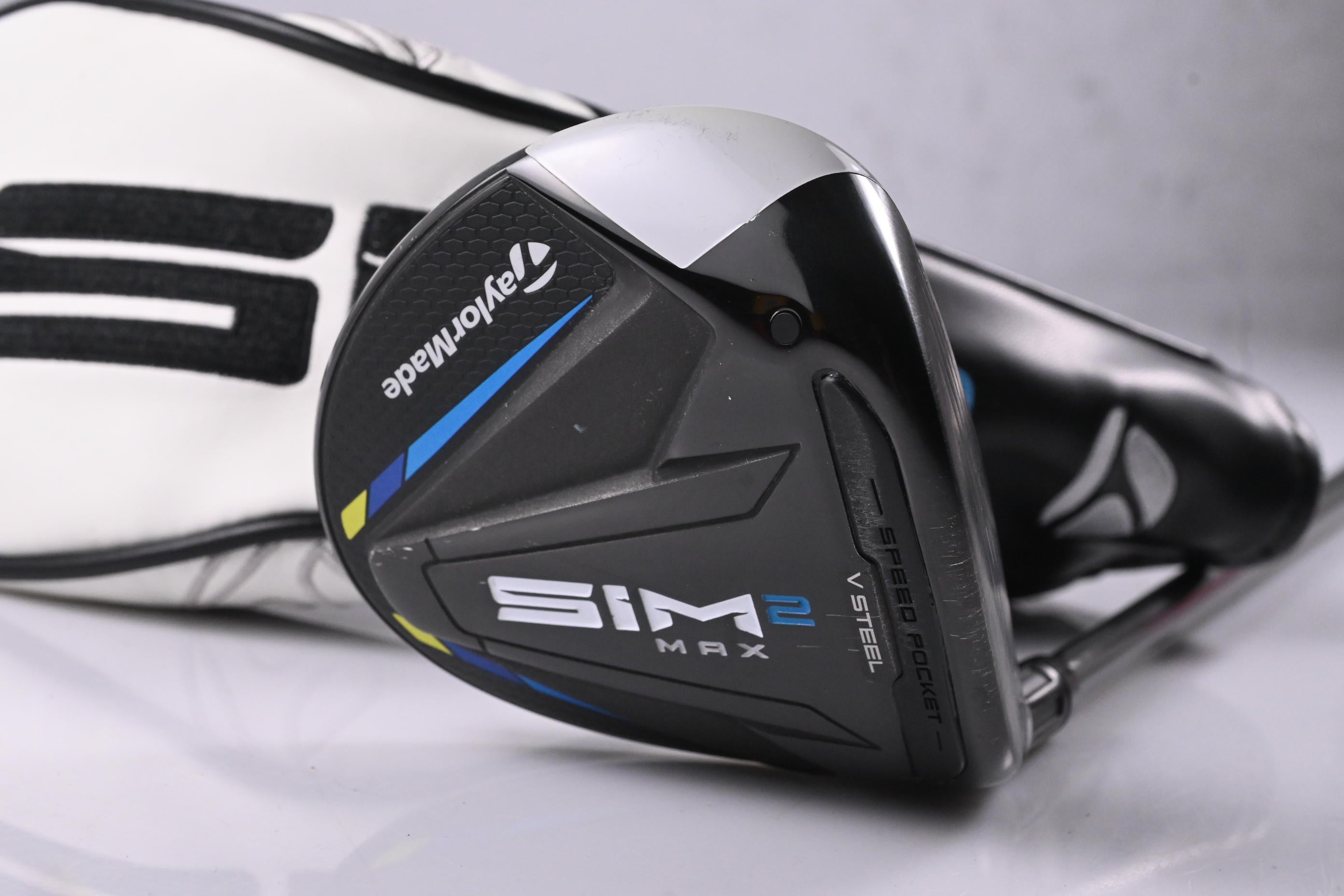 Taylormade SIM2 Max #3 Wood / 15 Degree / Stiff Flex Evenflow Riptide 70 Shaft