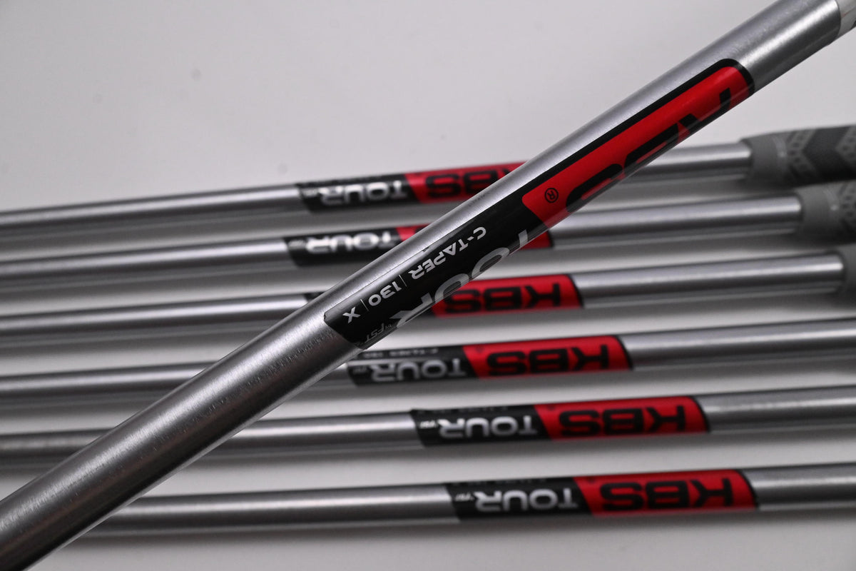 Mizuno Pro 225 Irons / 4-PW / X-Flex KBS Tour C-Taper 130 Shafts