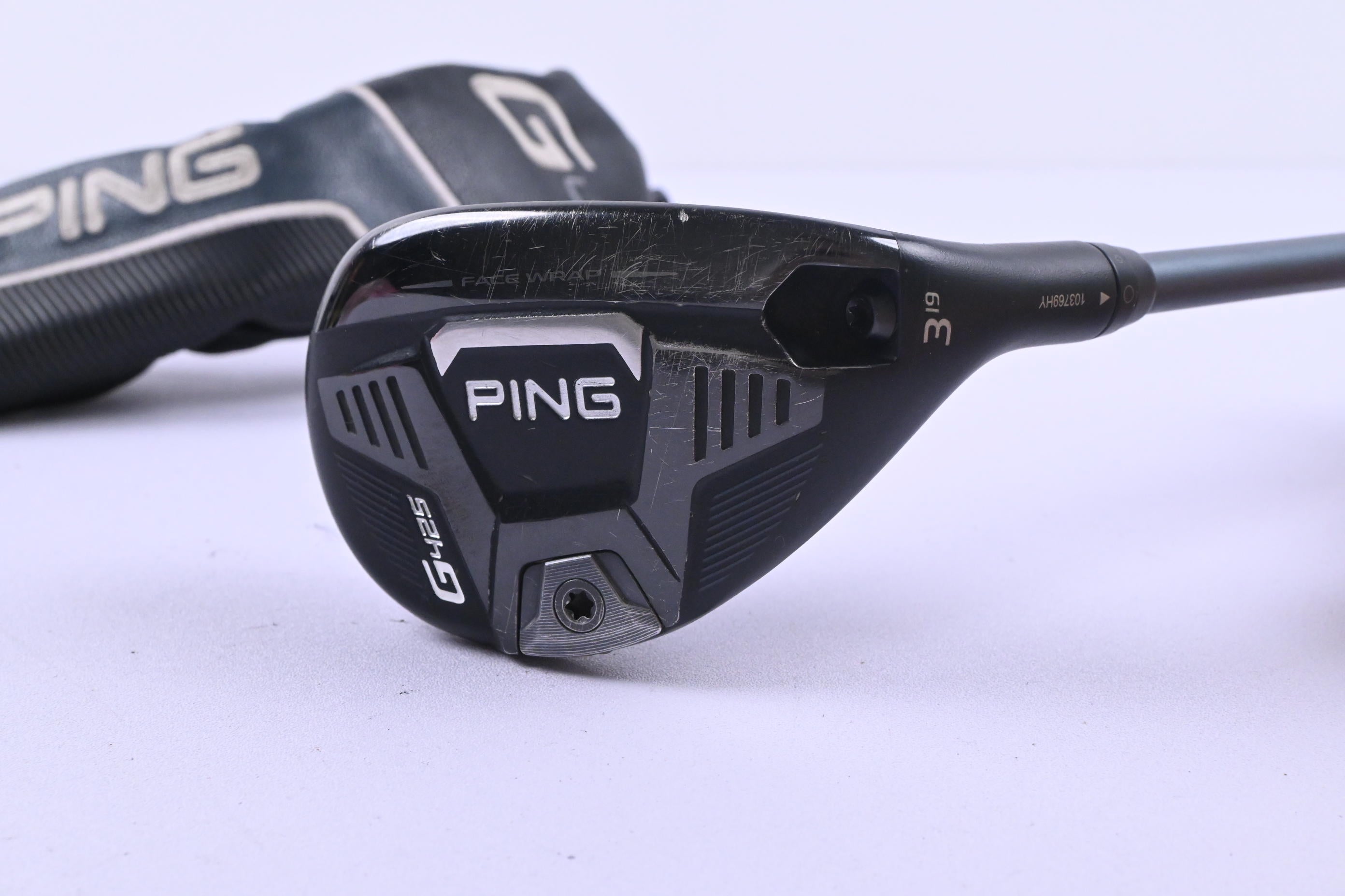 Ping G425 #3 Hybrid / 19 Degree / Regular Flex Ping Alta CB Slate 70 Shaft