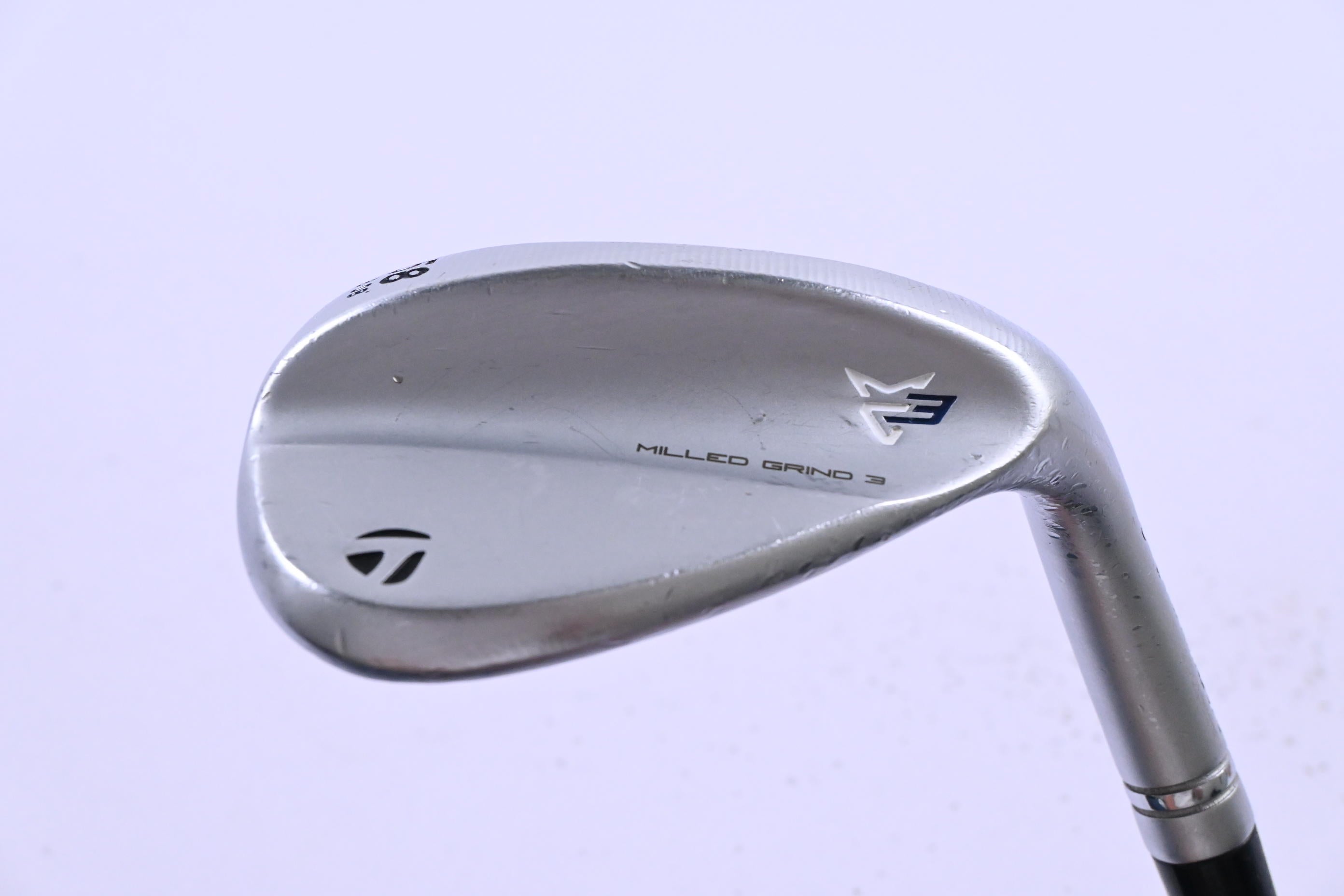 Taylormade Milled Grind 3 Chrome Lob Wedge / 58 Degree / Stiff Flex Dynamic Gold