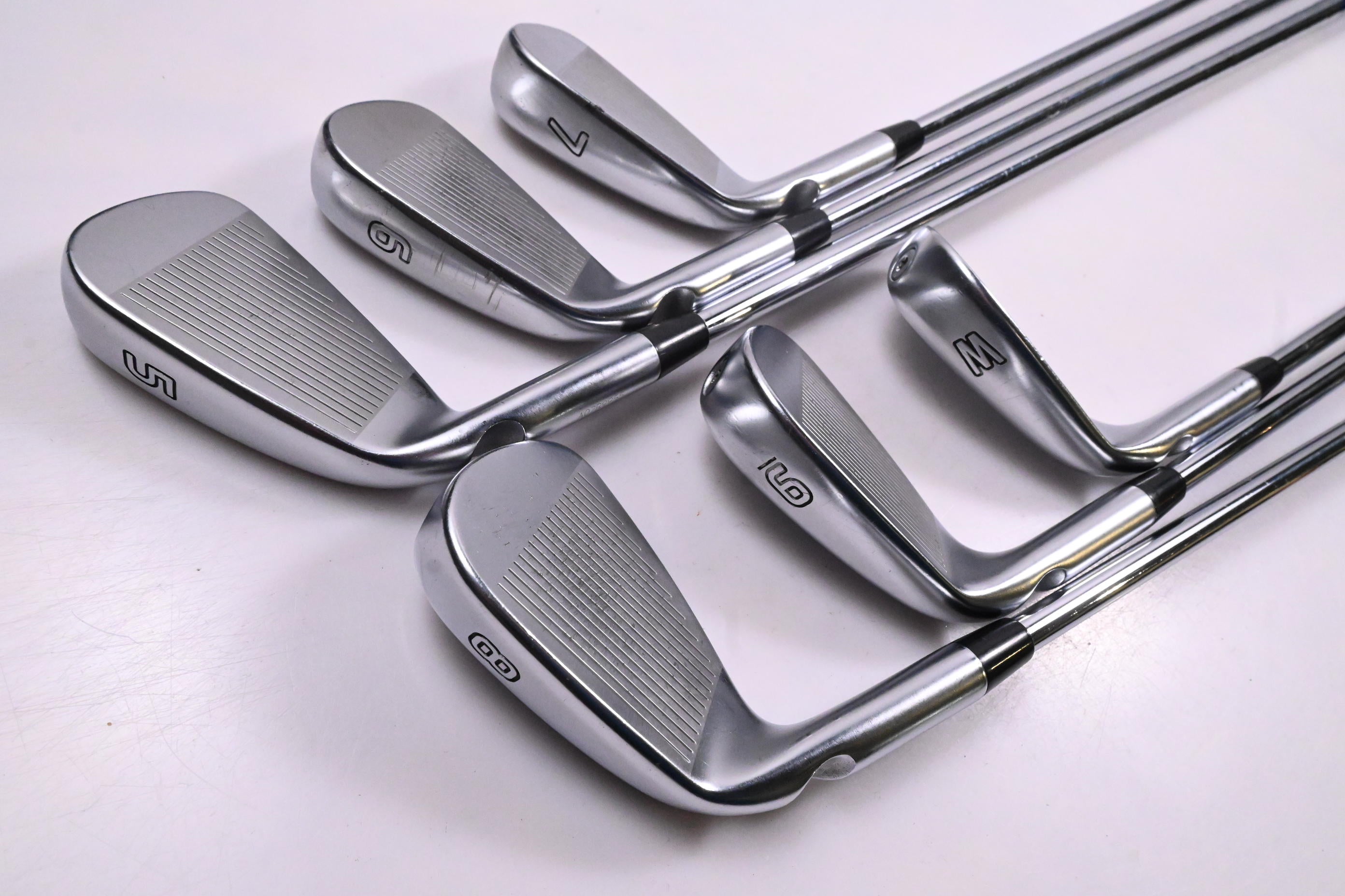 Ping i525 Irons / 5-PW / Blue Dot / Regular Flex Ping AWT 2.0 Shafts