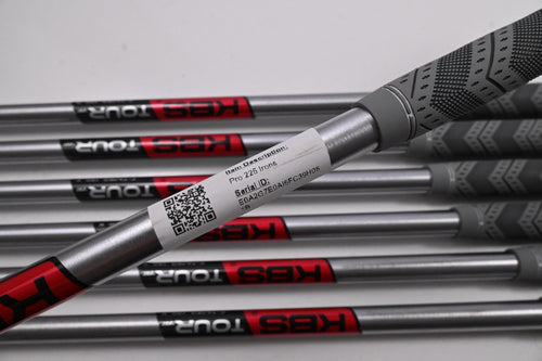 Mizuno Pro 225 Irons / 4-PW / X-Flex KBS Tour C-Taper 130 Shafts