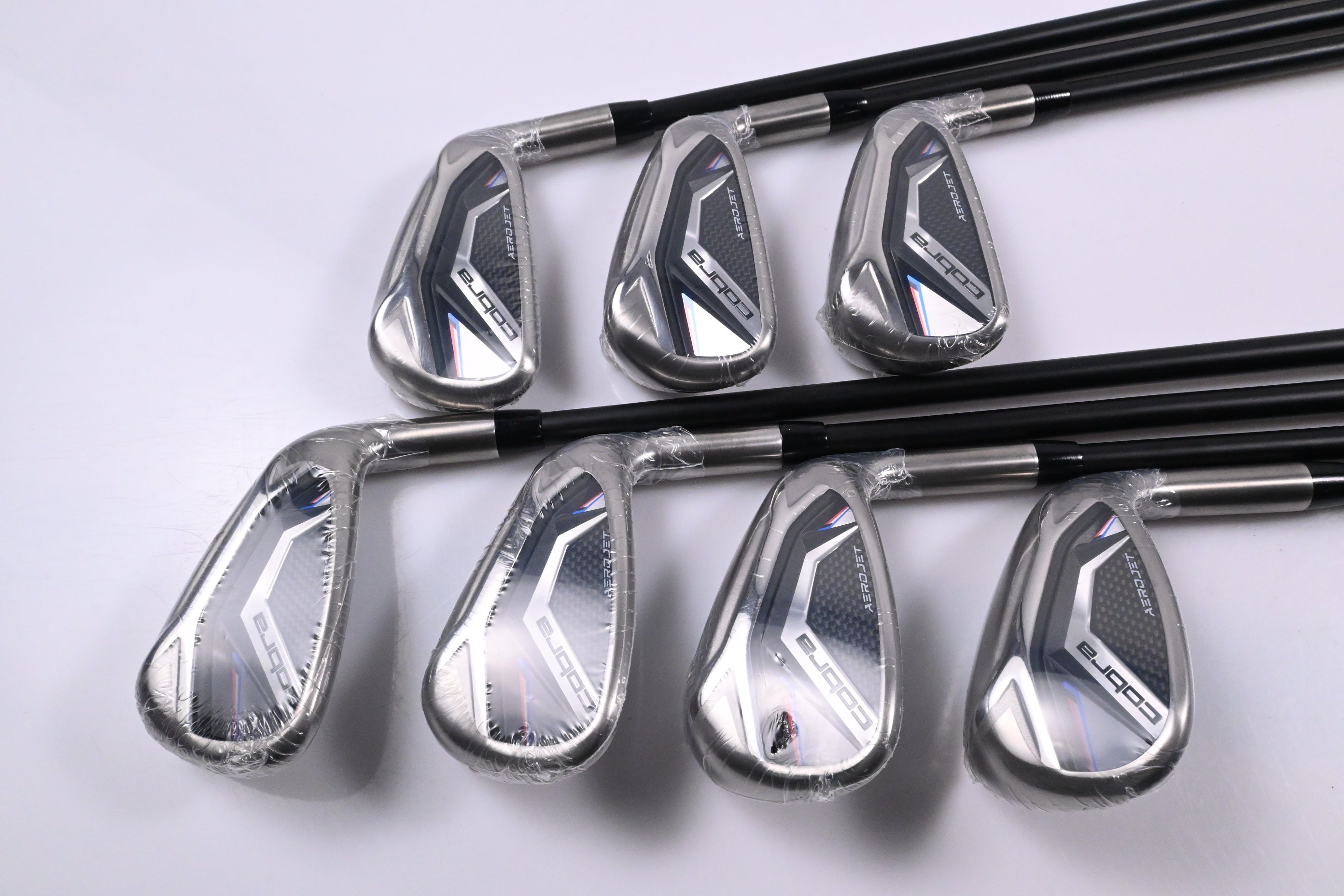 Cobra Aerojet Irons / 5-PW+SW / Senior Flex KBS PGI 65 Shafts
