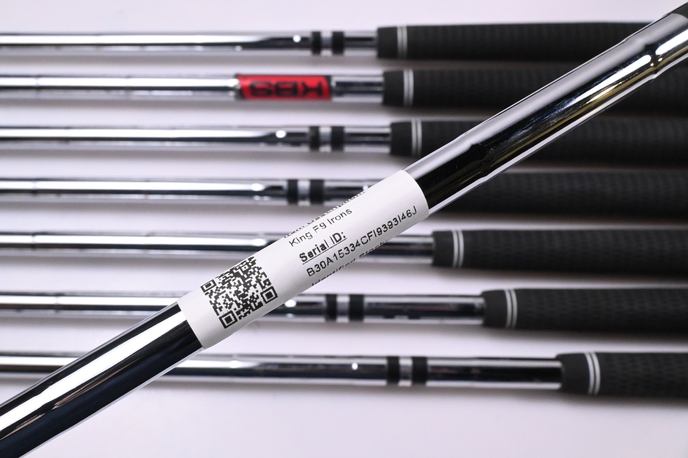 Cobra King F9 Speedback Irons / 5-PW+GW+SW / Regular Flex Cobra Shafts