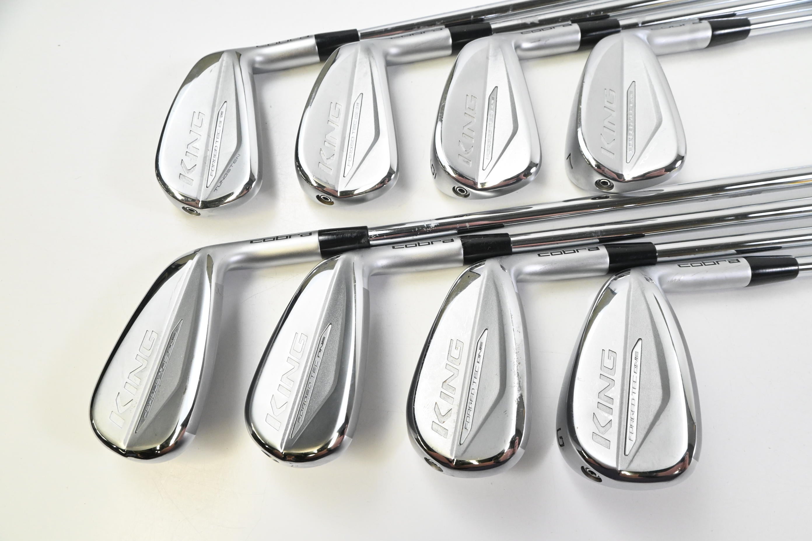Cobra King Forged Tec One 2020 Irons / 4-PW+GW / Regular Flex KBS $-Taper Lite