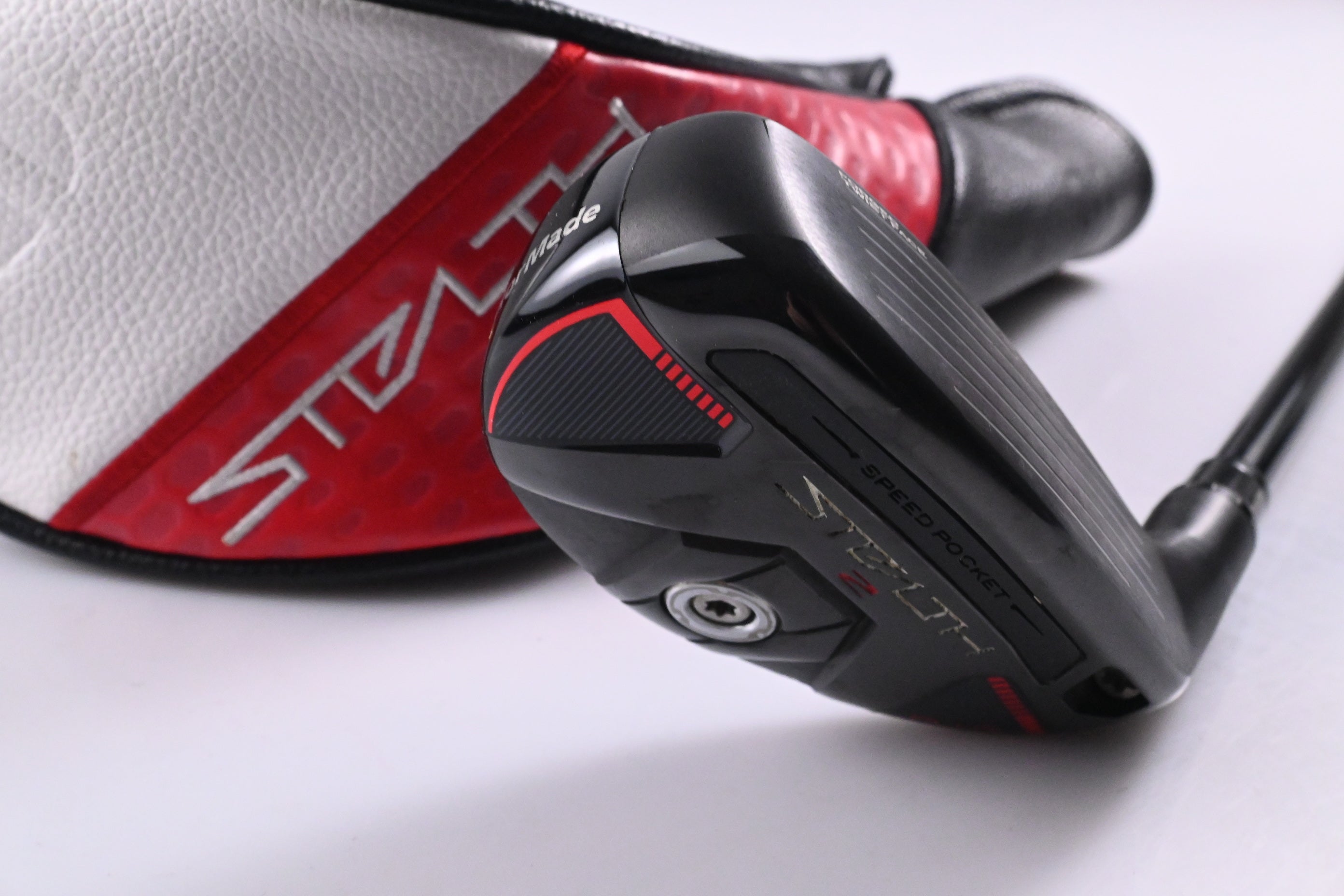 Taylormade Stealth 2 Plus #2 Hybrid / 17 Degree / Stiff Flex Kai'li Red 85 Shaft