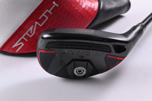 Taylormade Stealth 2 Plus #2 Hybrid / 17 Degree / Stiff Flex Kai'li Red 85 Shaft