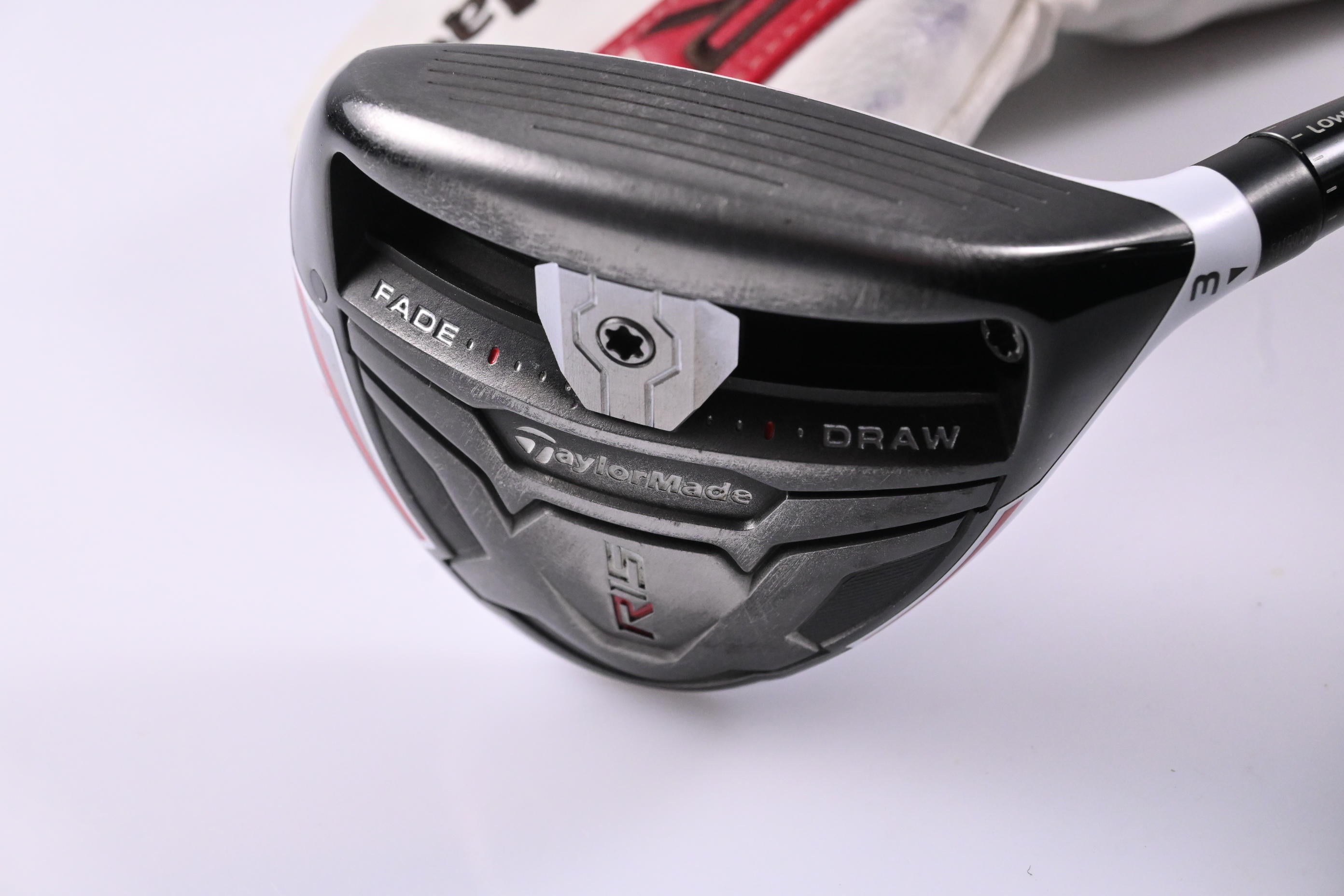 Taylormade R15 #3 Wood / 15 Degree / Stiff Flex Project X -8C4 82 Shaft
