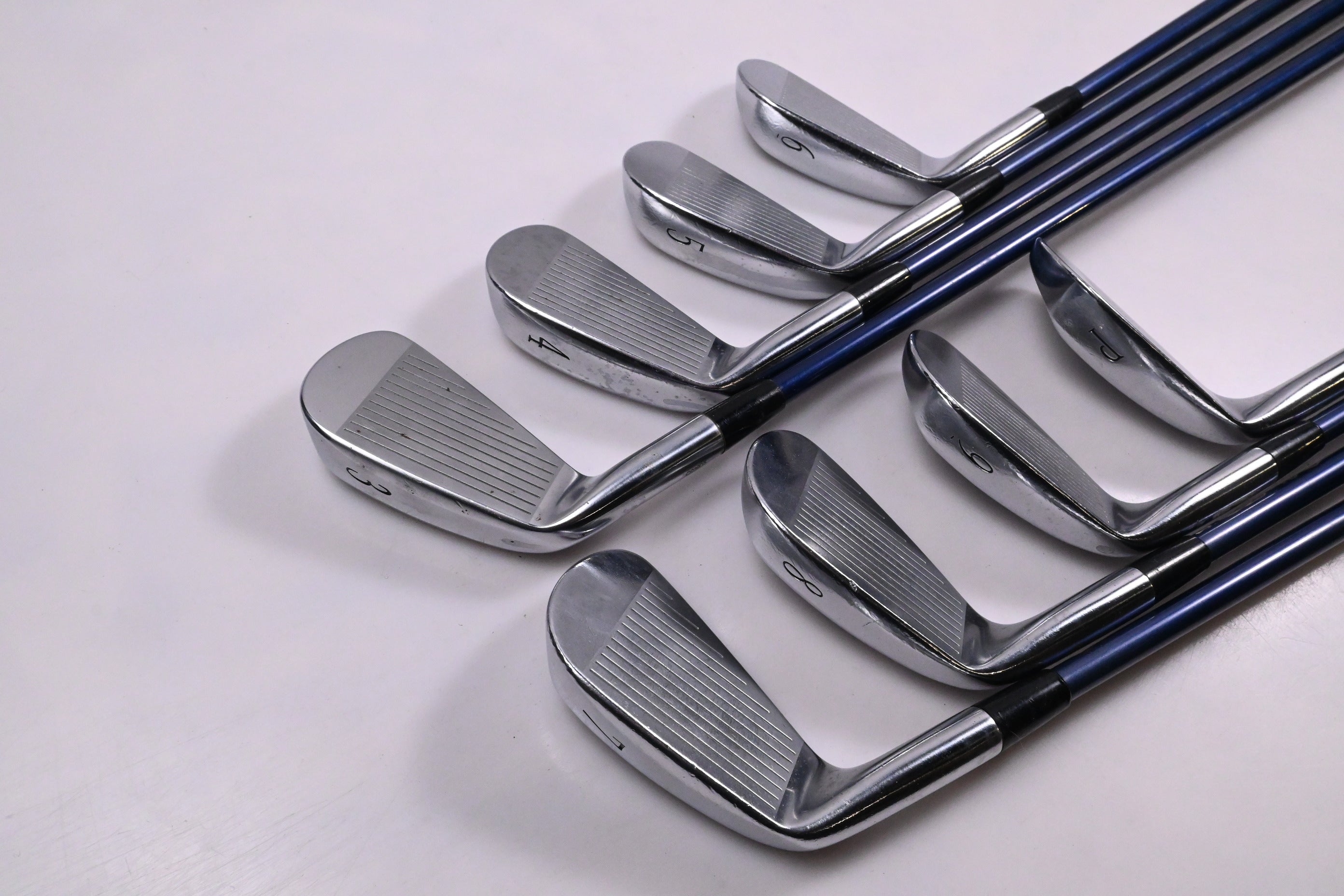 Mizuno MX-23 Irons / 3-PW / Regular Flex Mizuno Exsar Blue Shafts