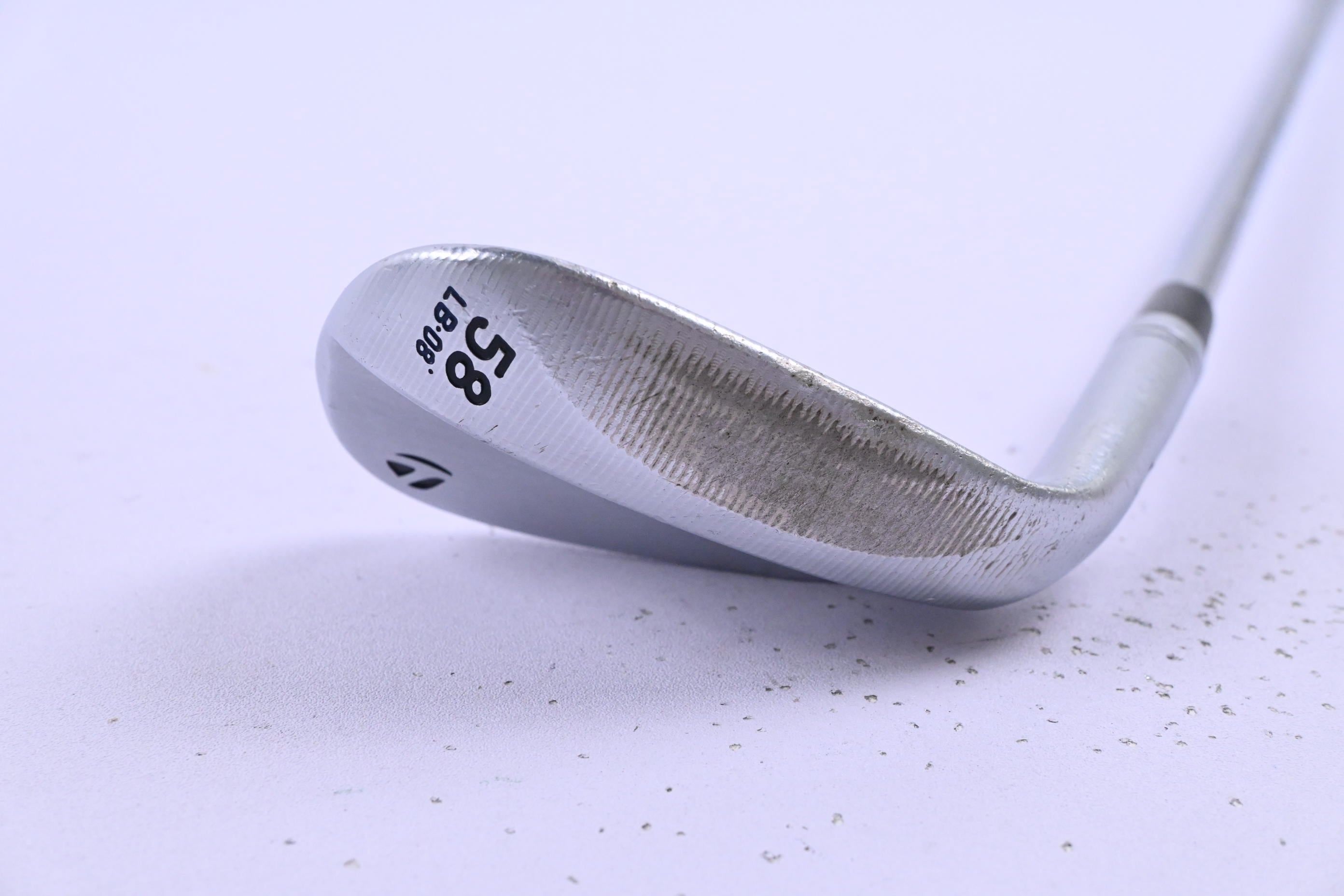 Taylormade Milled Grind 3 Chrome Lob Wedge / 58 Degree / Stiff Flex Dynamic Gold