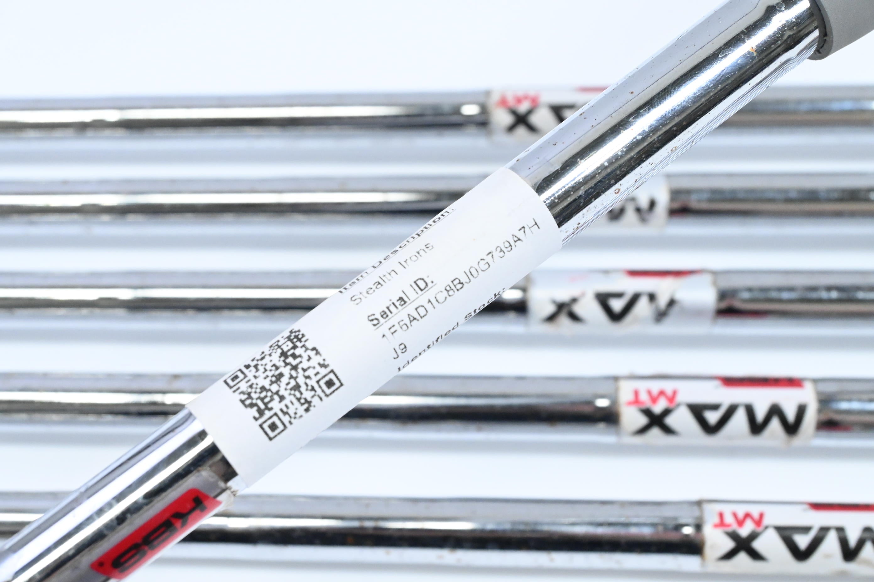 Taylormade Stealth Irons / 6-PW+AW / Regular Flex KBS MAX MT 85 Shafts