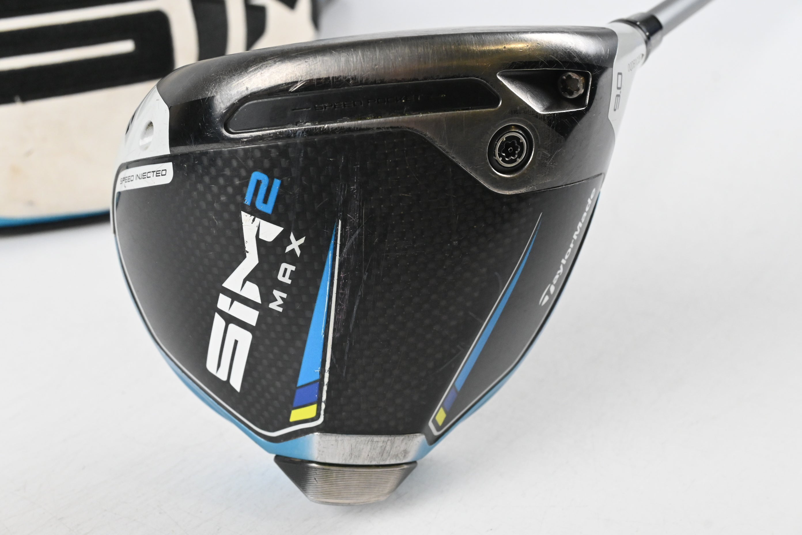 Taylormade SIM2 Max Driver / 9 Degree / Stiff Flex Fujikura Air Speeder 50 Shaft