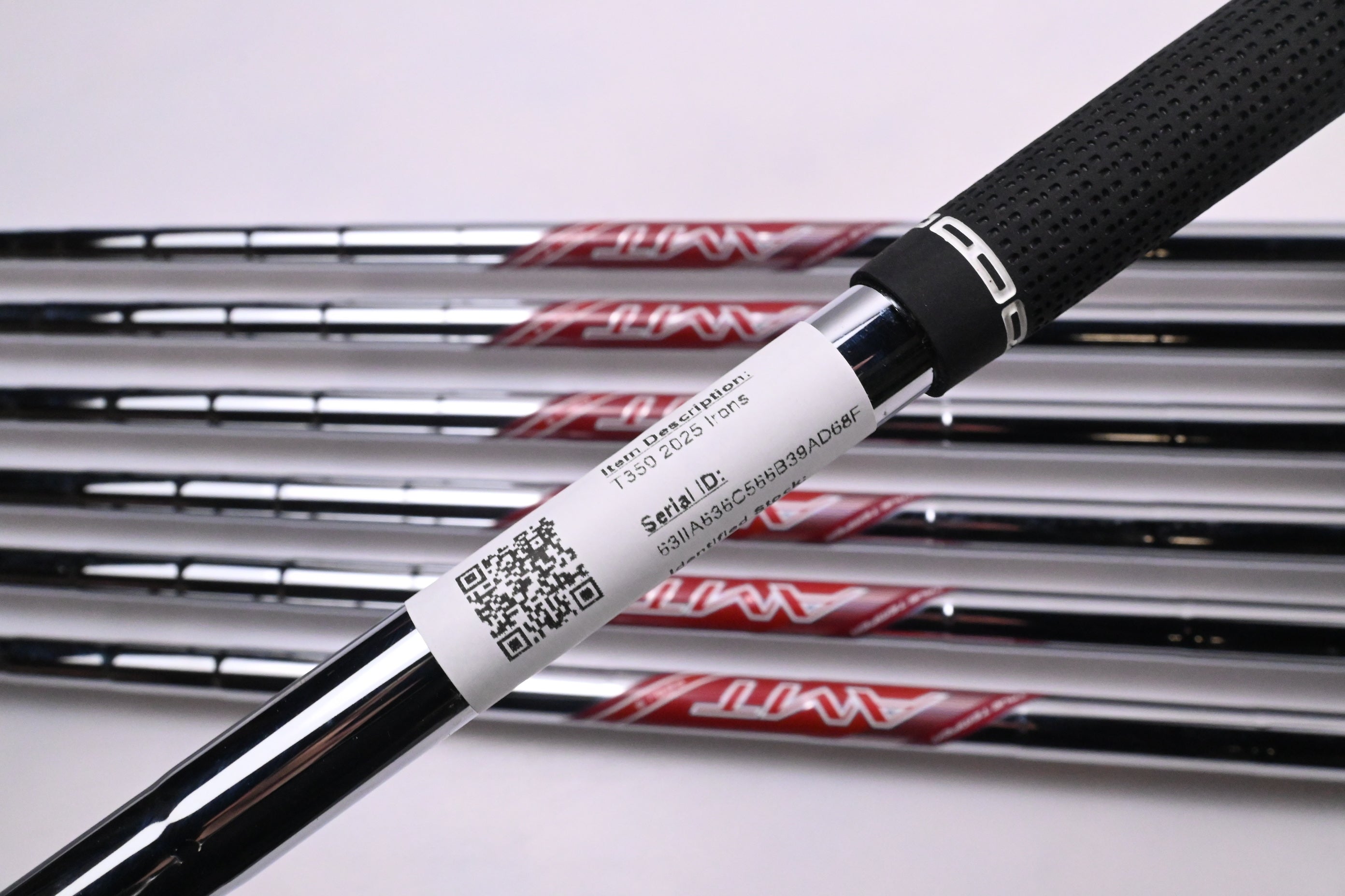 Titleist T350 2025 Irons / 6-PW+48+53 / Stiff Flex True Temper AMT Red Shafts