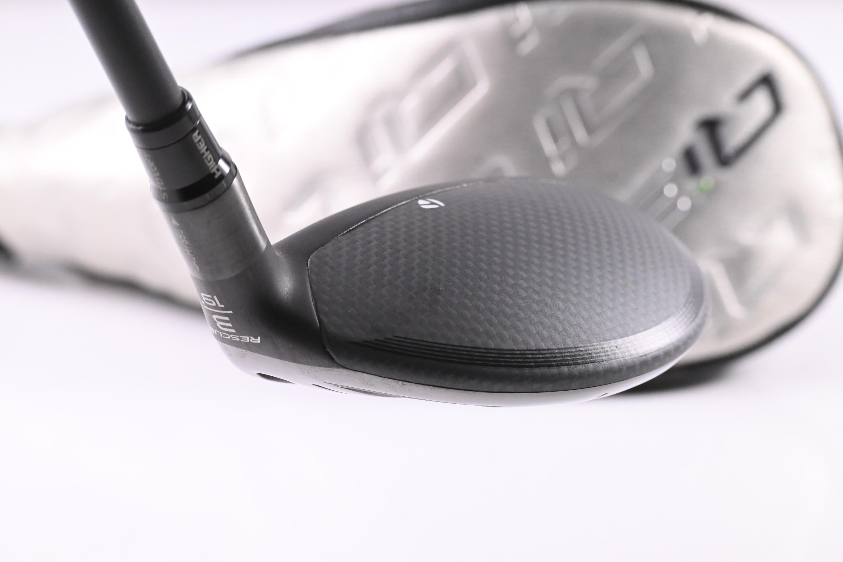 Taylormade Qi35 #3 Hybrid / 19 Degree / Stiff Flex Fujikura Ventus Blue 7 Shaft
