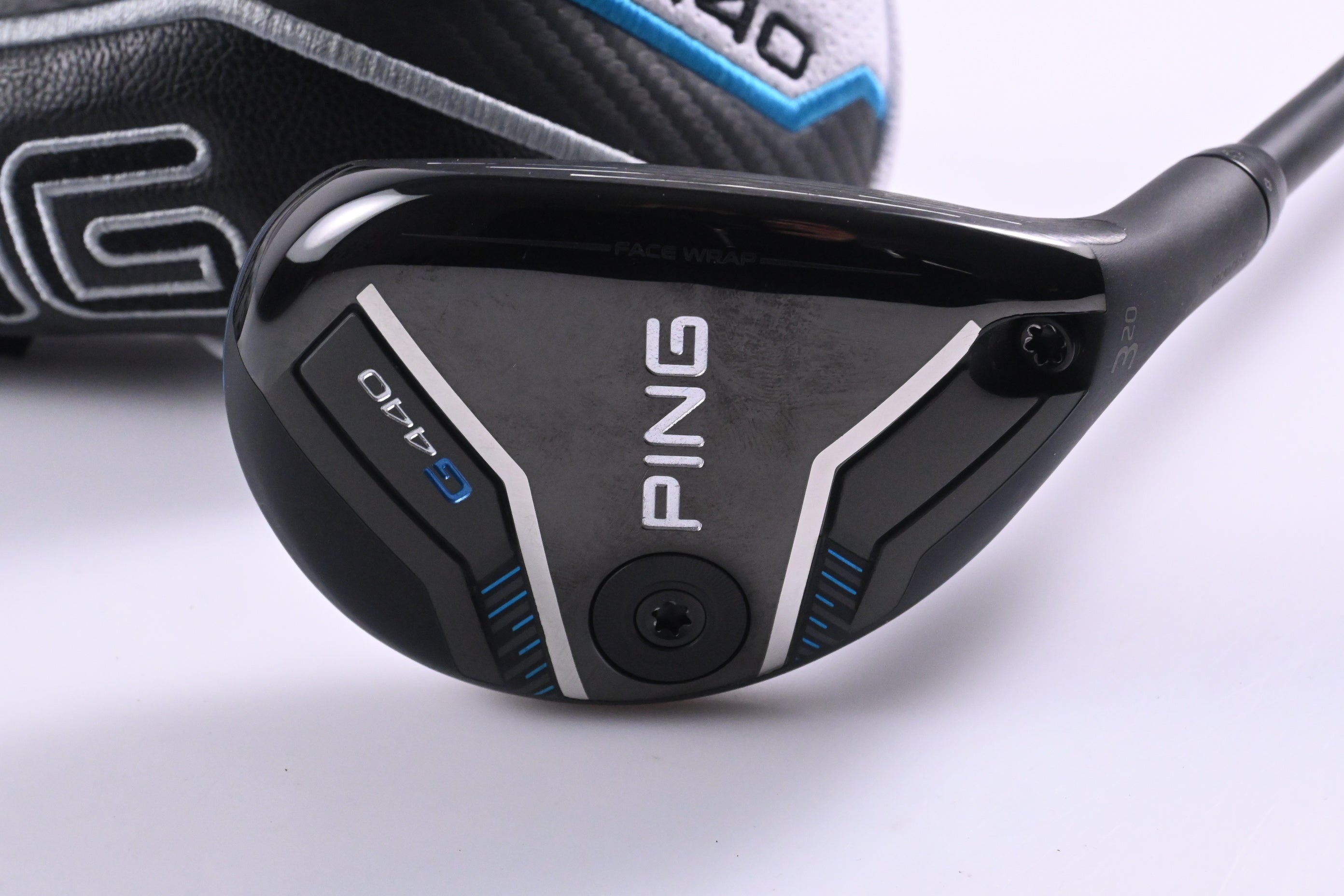 Ping G440 #3 Hybrid / 20 Degree / Stiff Flex Ping Alta CB Blue 70 Shaft