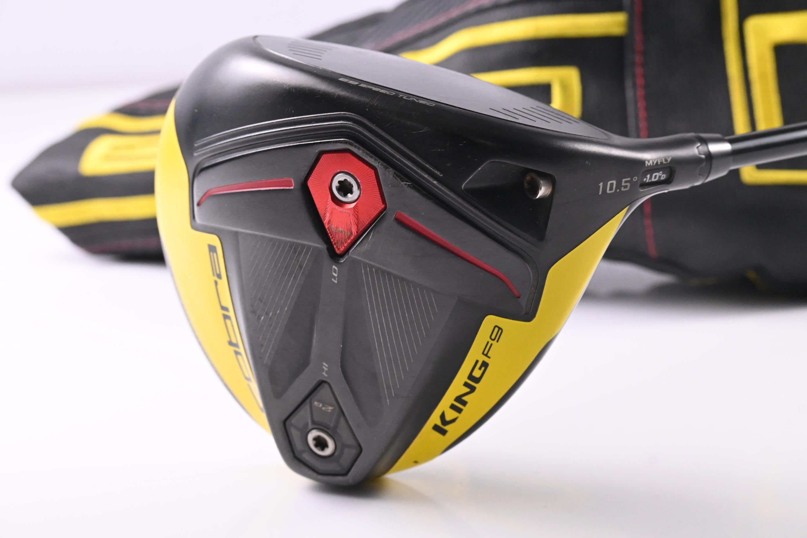 Cobra King F9 Driver / 10.5 Degree / Regular Flex Fujikura Atmos Blue 6 Shaft