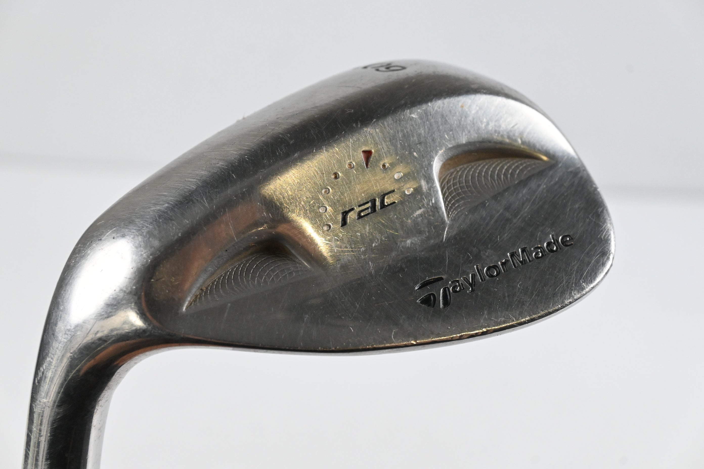 Left Hand Taylormade RAC Chrome Lob Wedge / 60 Degree / Wedge Flex RAC Shaft