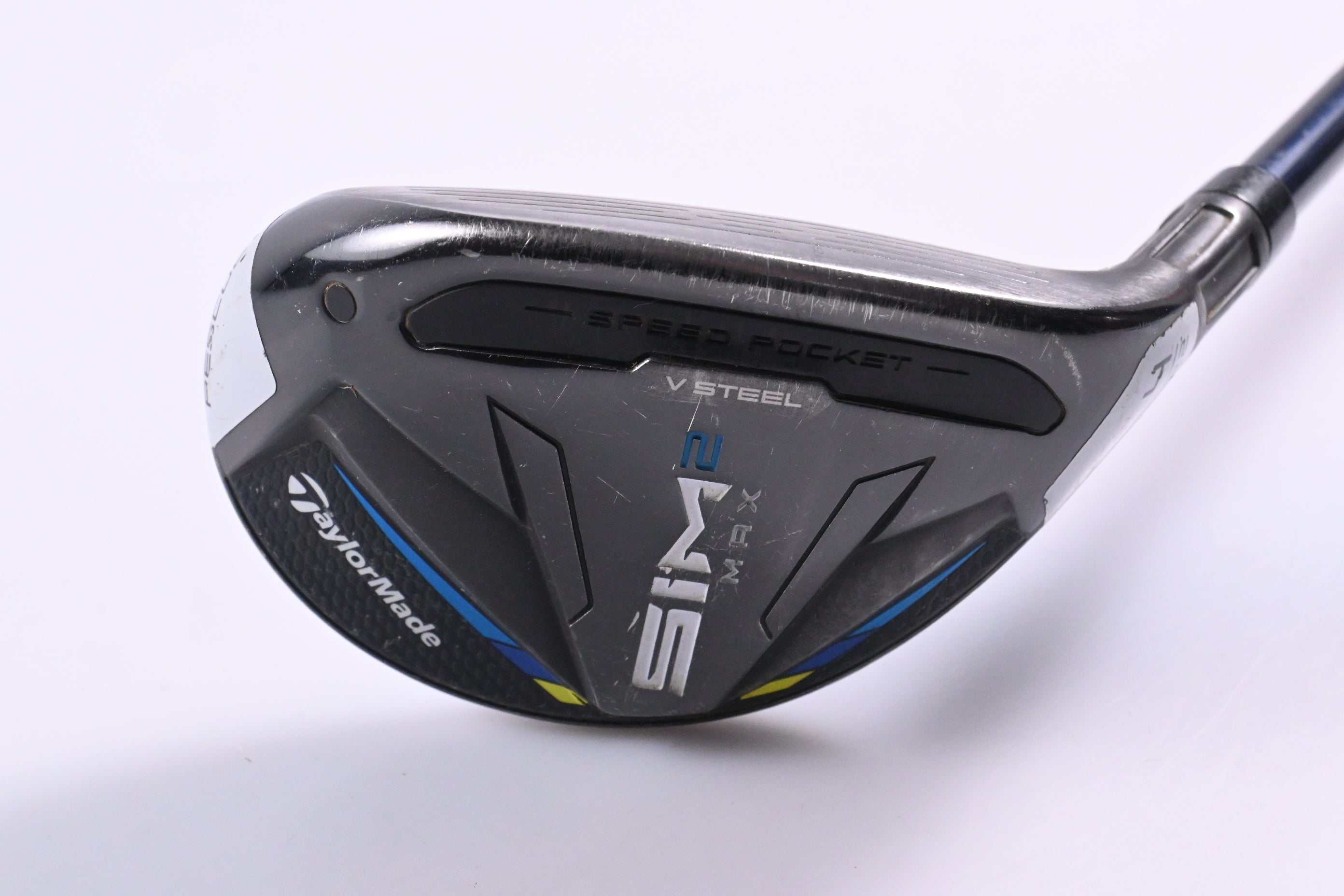Taylormade SIM2 Max #4 Hybrid / 22 Degree / Regular Flex Ventus Blue 6 Shaft