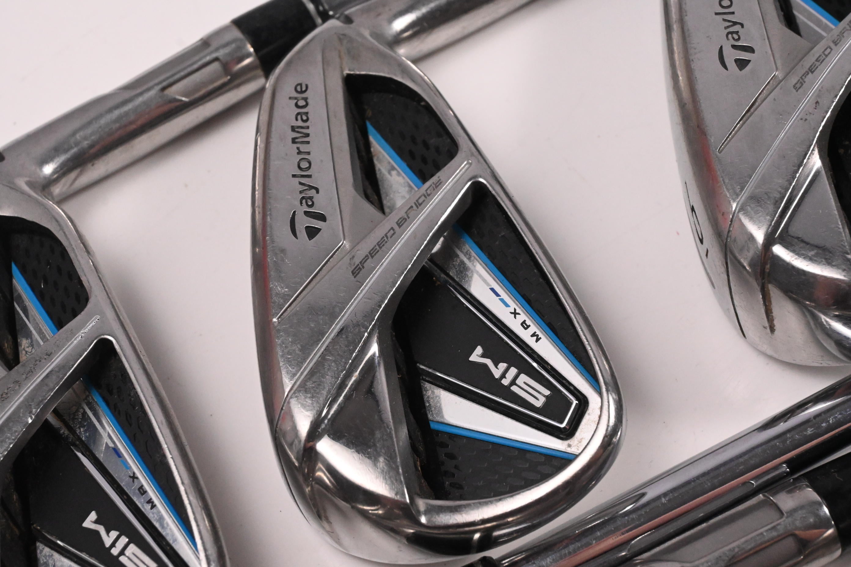 Taylormade SIM Max Irons / 4-PW / Stiff Flex KBS MAX 85 Shafts