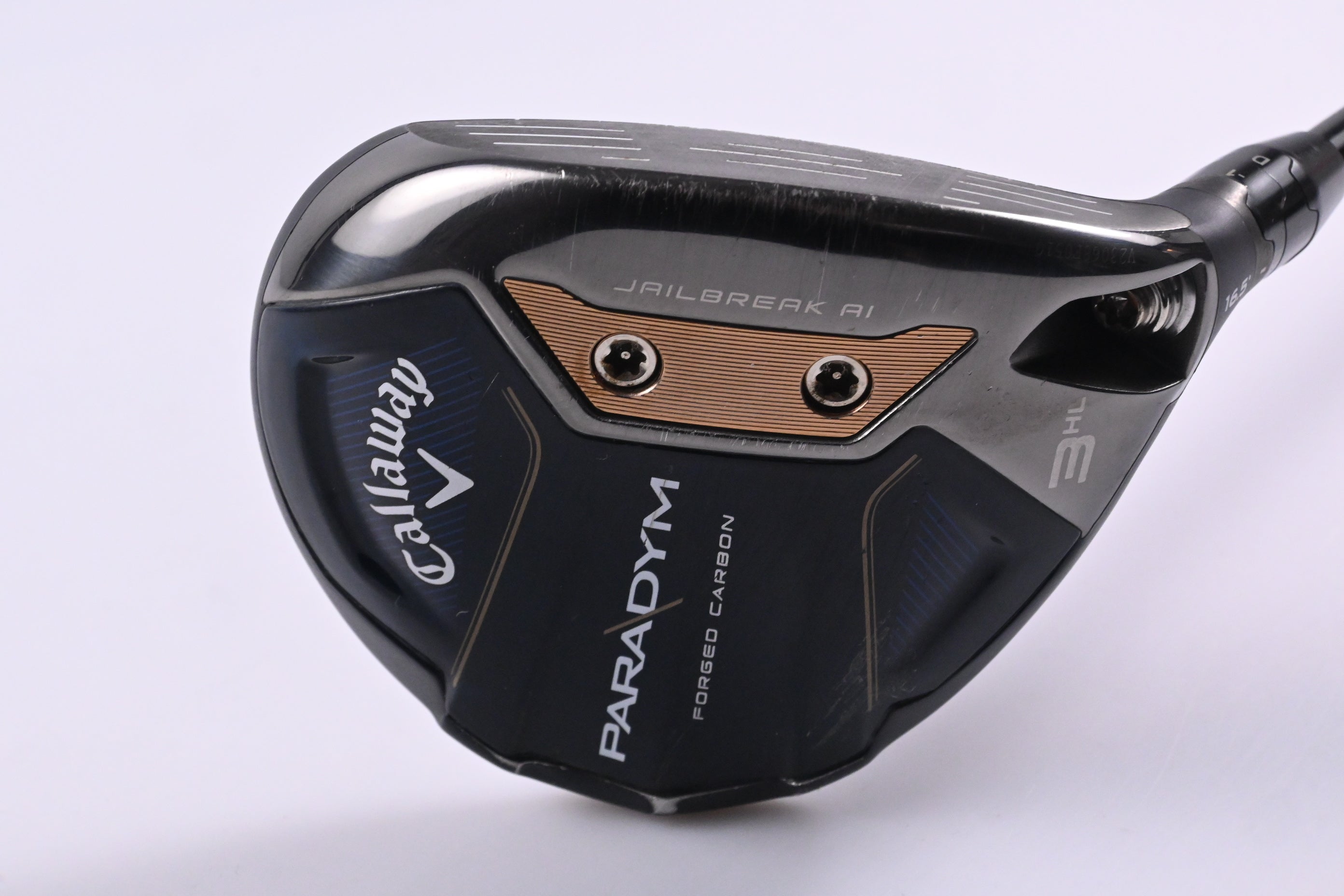 Callaway Paradym #3 Wood / 16.5 Degree / Stiff Flex HZRDUS Gen4 Black 70 Shaft