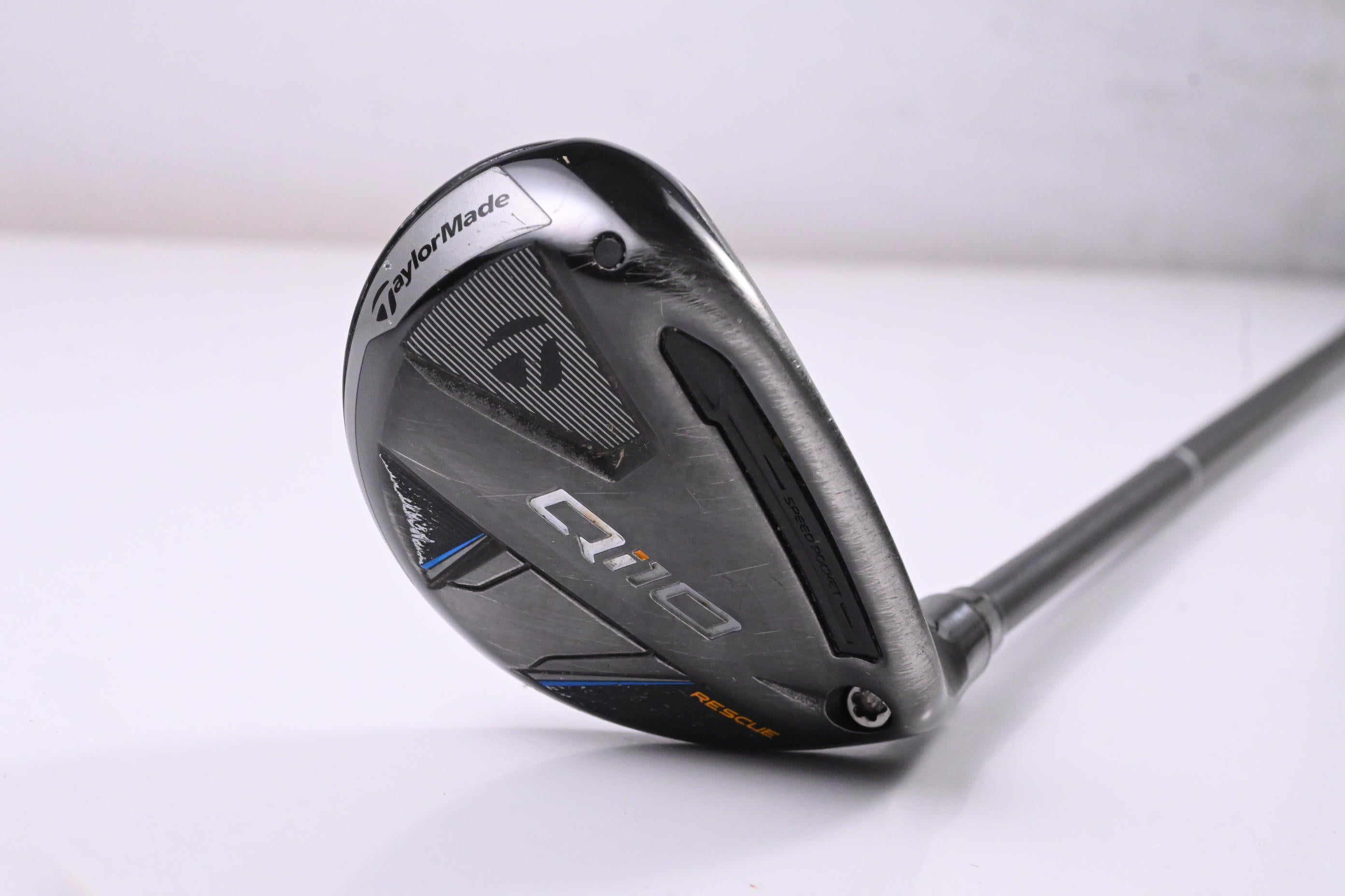 Taylormade Qi10 #4 Hybrid / 22 Degree / Stiff Flex Tensei AV Limited Blue 75