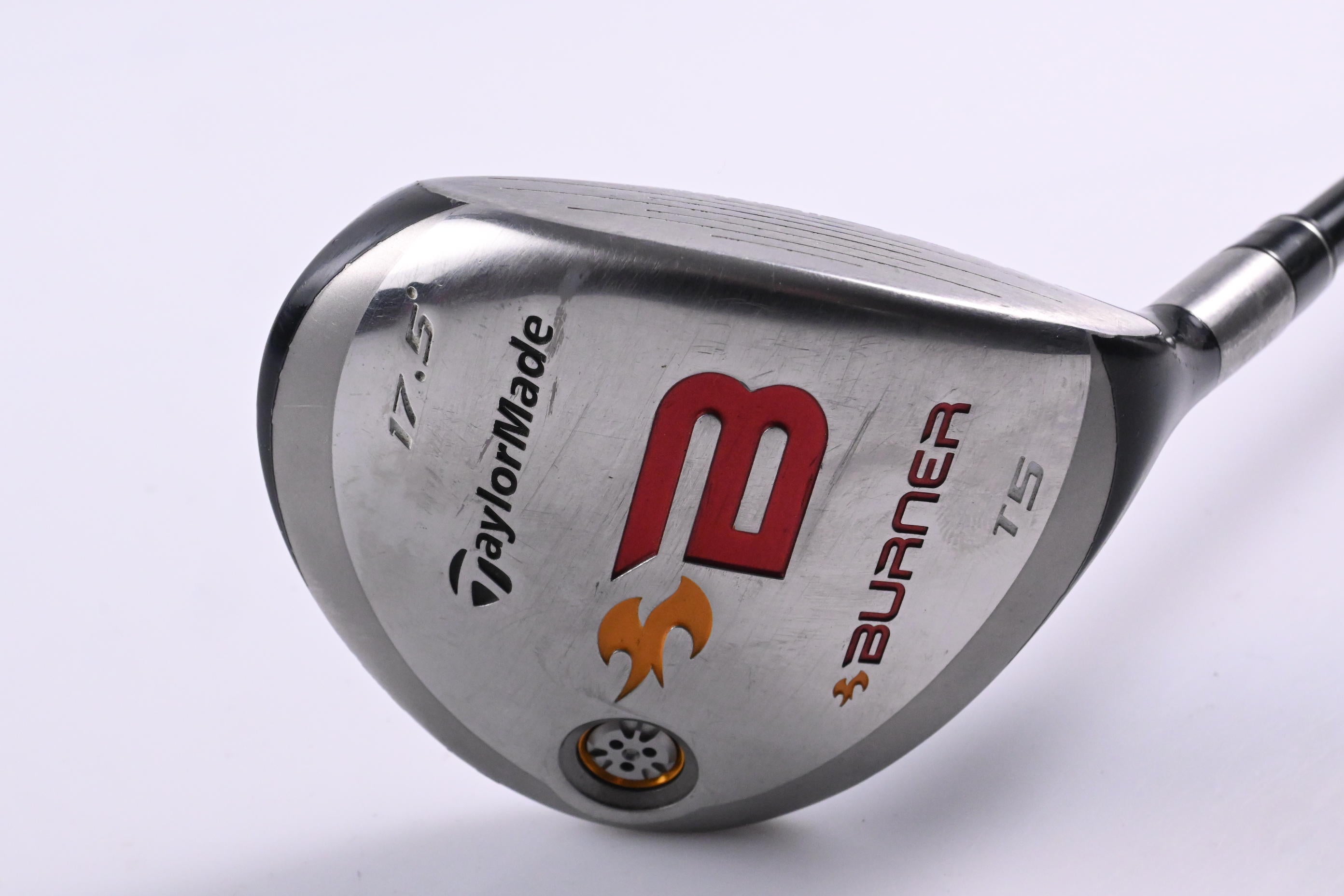 Taylormade Burner 2008 #5 Wood / 17.5 Degree / Stiff Flex Reax 70 Shaft
