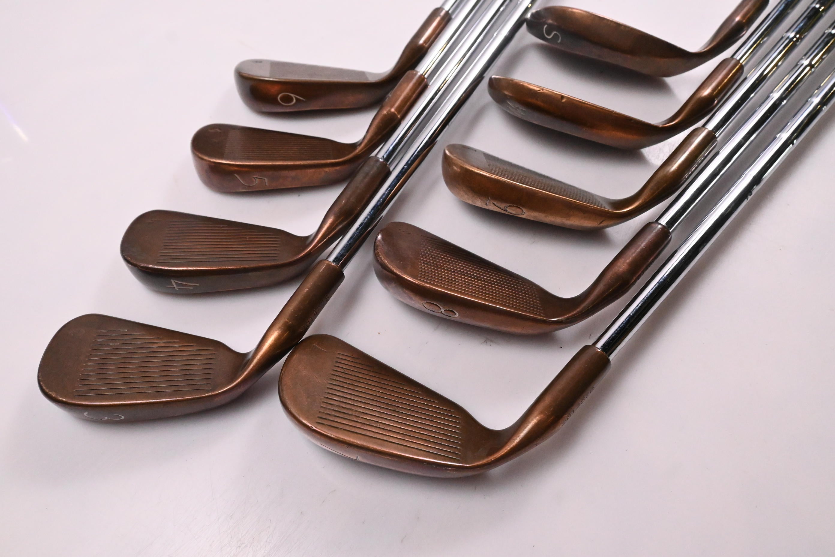 Ping Eye 2+ BeCu Irons / 3-PW+SW / Brown Dot / Stiff Flex Ping K-Shaft Shafts