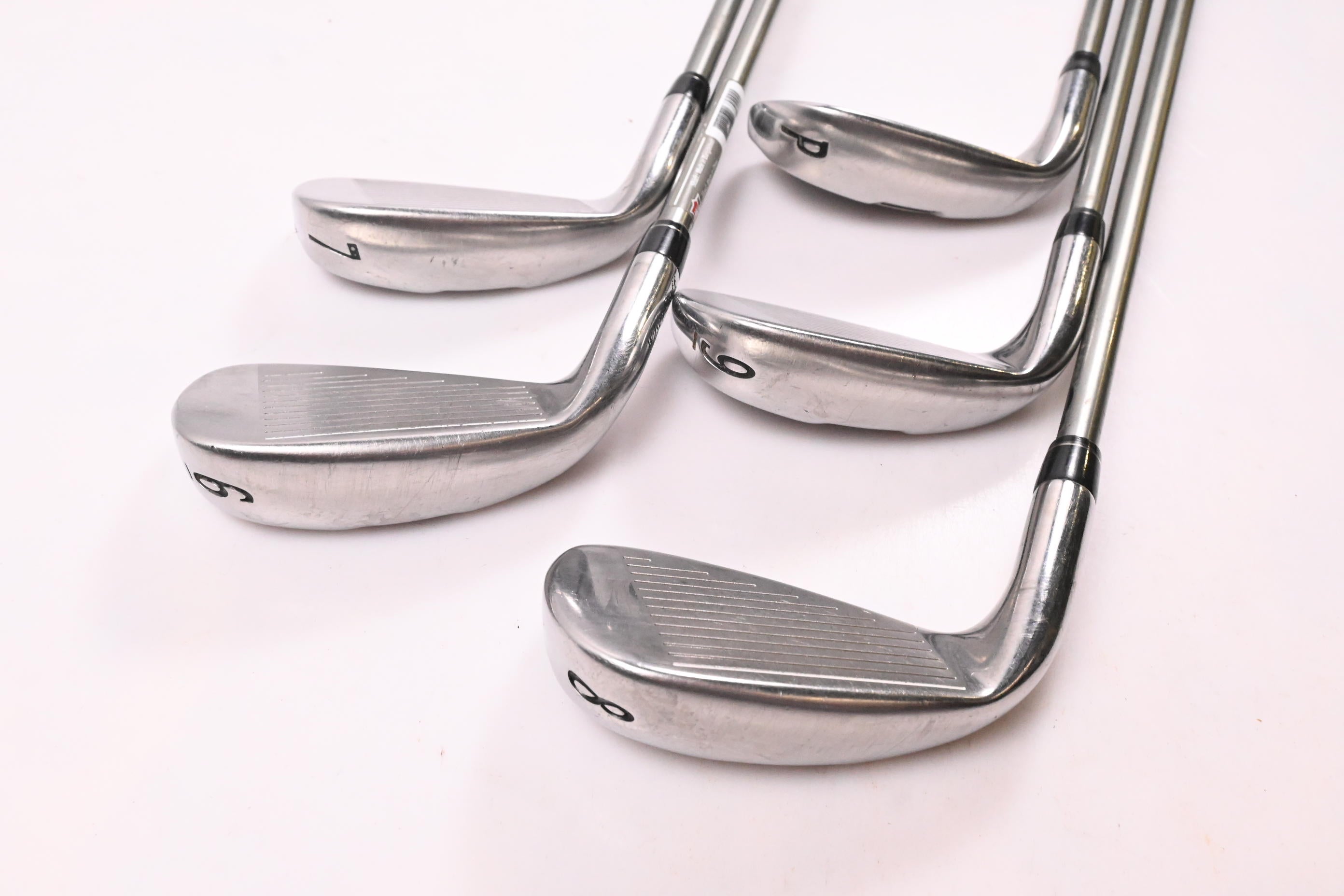 Wilson D350 Irons / 6-PW / Regular Flex UST Elements Chrome 59 Shafts