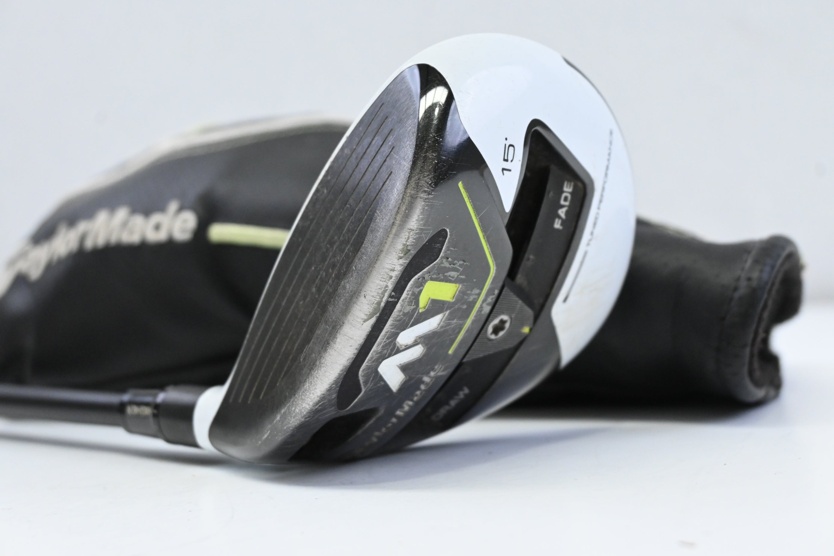 Left Hand Taylormade M1 2017 #3 Wood / 15 Degree / Stiff Flex HZRDUS Black 62