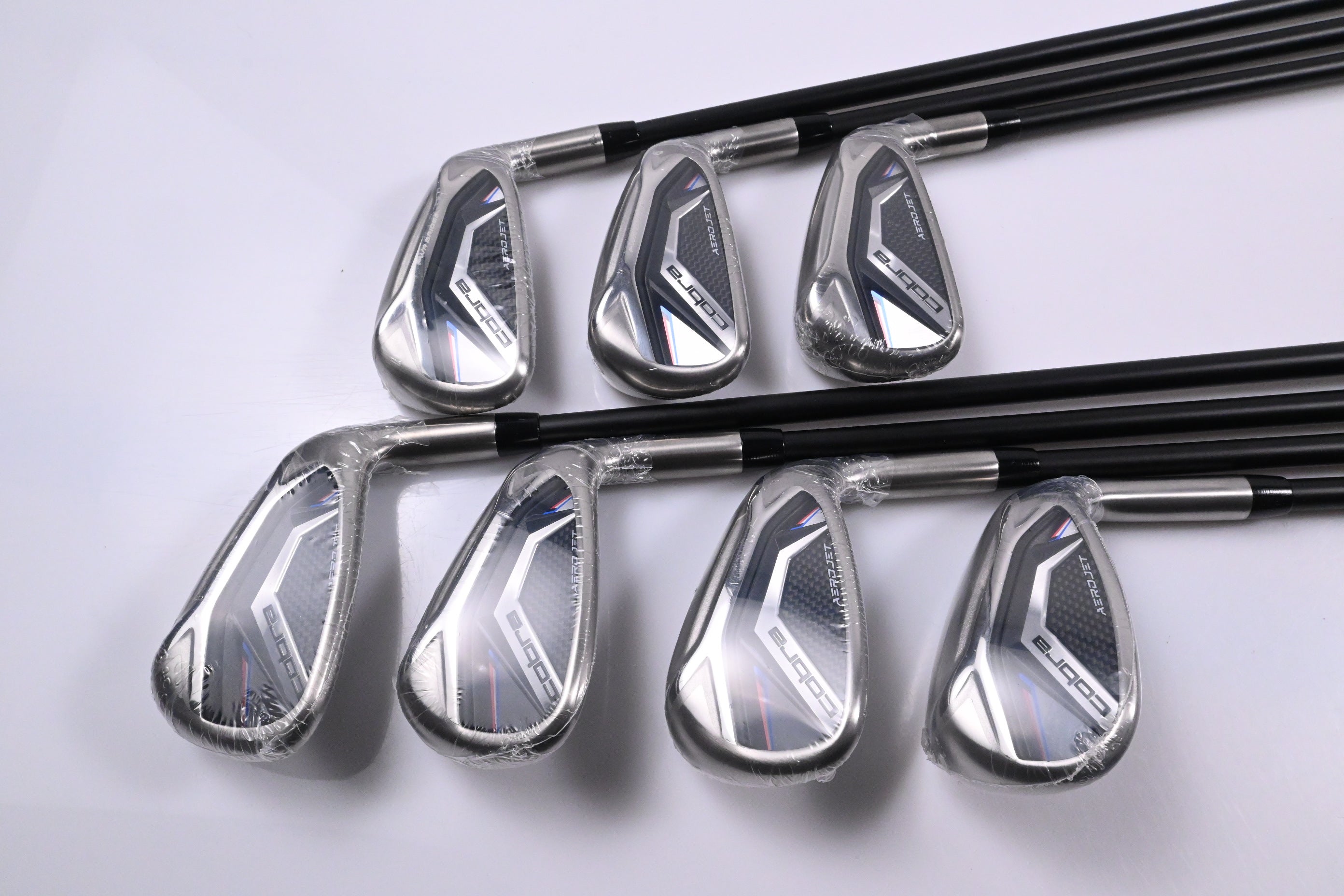 Cobra Aerojet Irons / 5-PW+SW / Senior Flex KBS PGI 65 Shafts