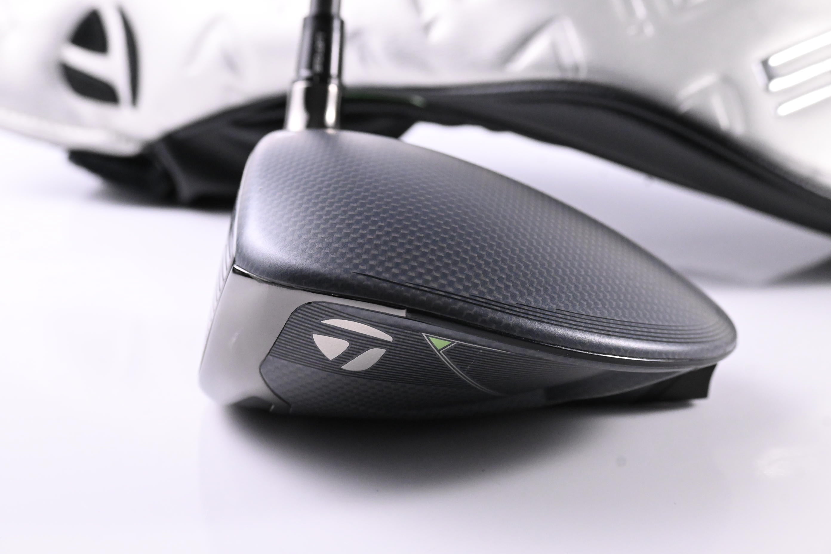 Left Hand Taylormade Qi35 Driver / 10.5 Degree / Stiff Flex Aldila RIP'D NV 60