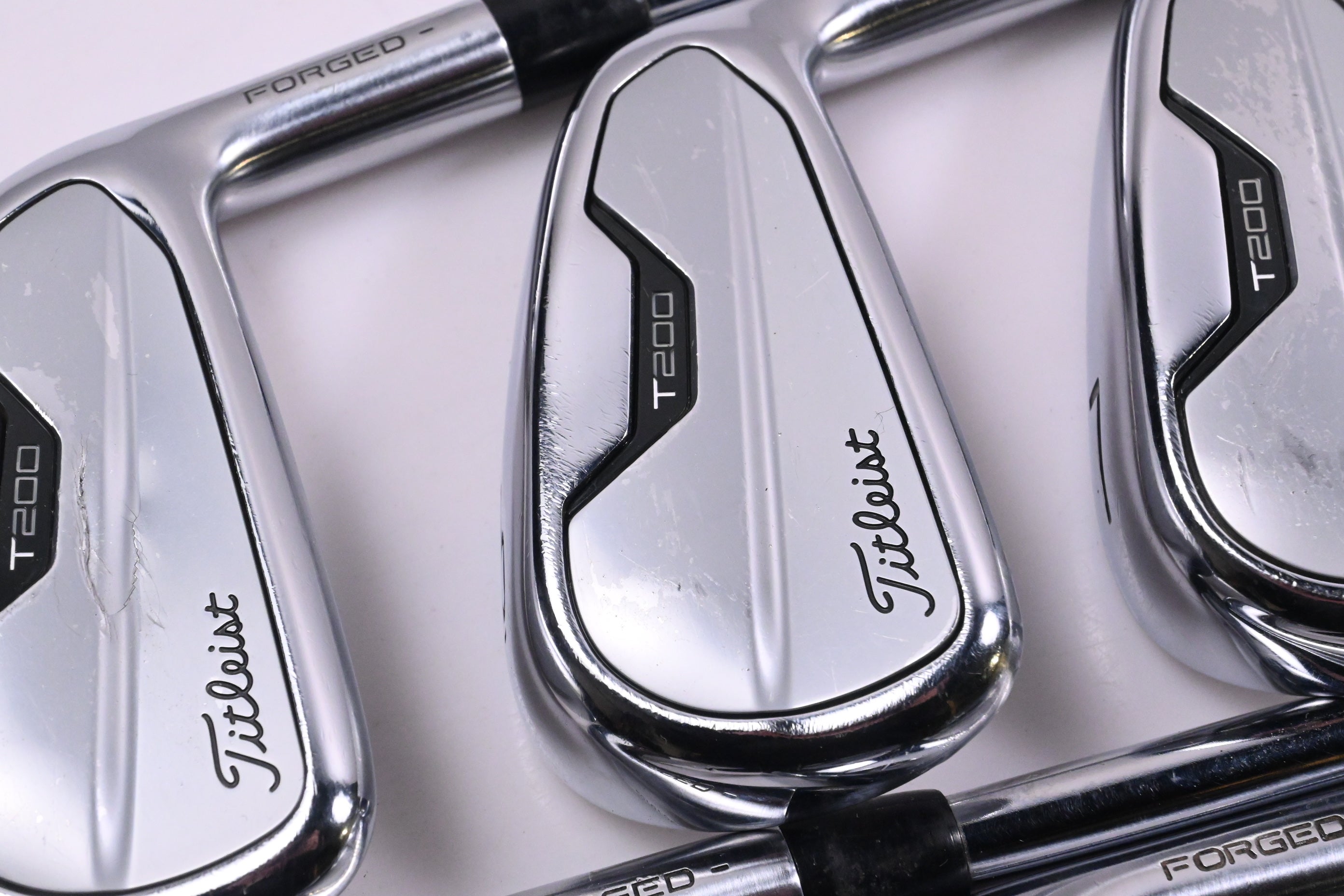 Titleist T200 2021 Irons / 5-PW / Regular Flex AMT Black R300 Shafts